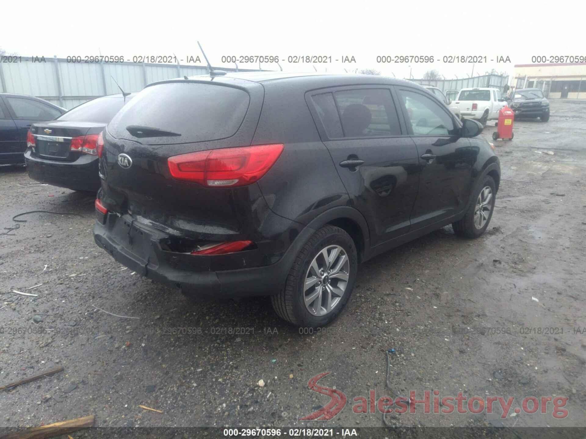 KNDPB3AC9G7819691 2016 KIA SPORTAGE