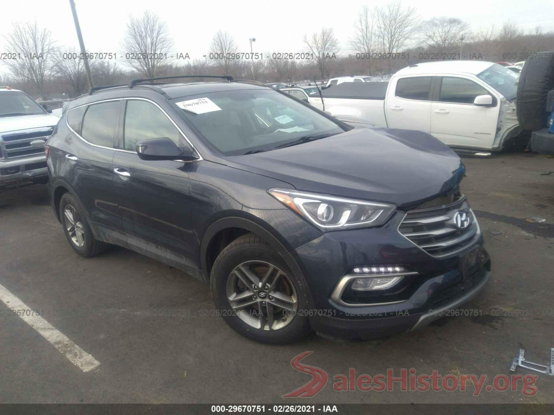 5NMZU3LBXHH025722 2017 HYUNDAI SANTA FE SPORT