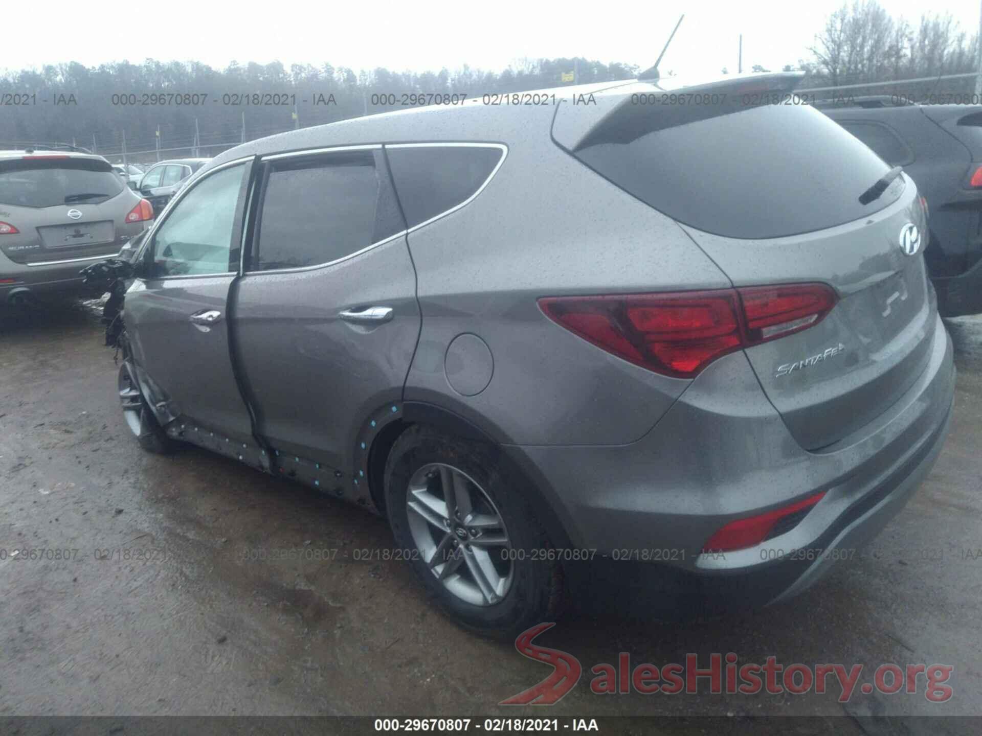 5XYZT3LB7JG534721 2018 HYUNDAI SANTA FE SPORT