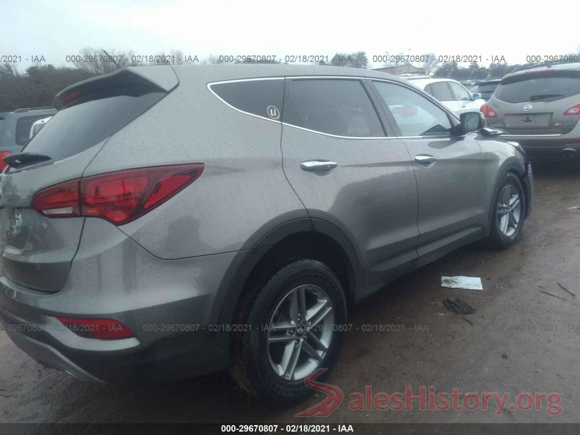 5XYZT3LB7JG534721 2018 HYUNDAI SANTA FE SPORT