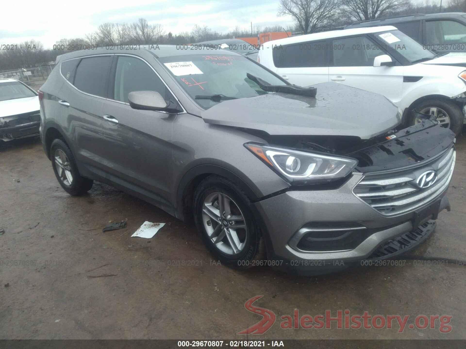 5XYZT3LB7JG534721 2018 HYUNDAI SANTA FE SPORT