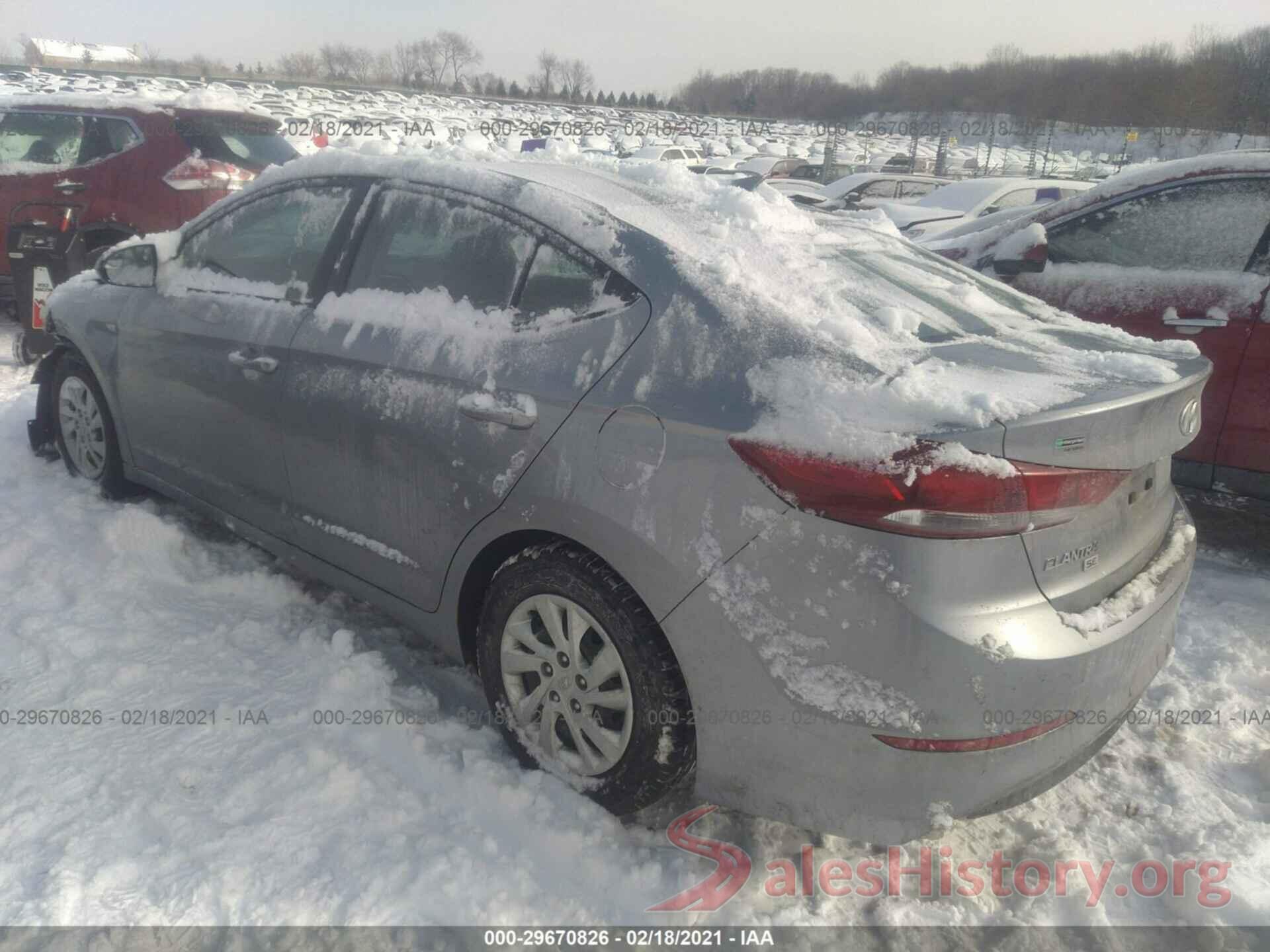 5NPD74LF6HH207852 2017 HYUNDAI ELANTRA