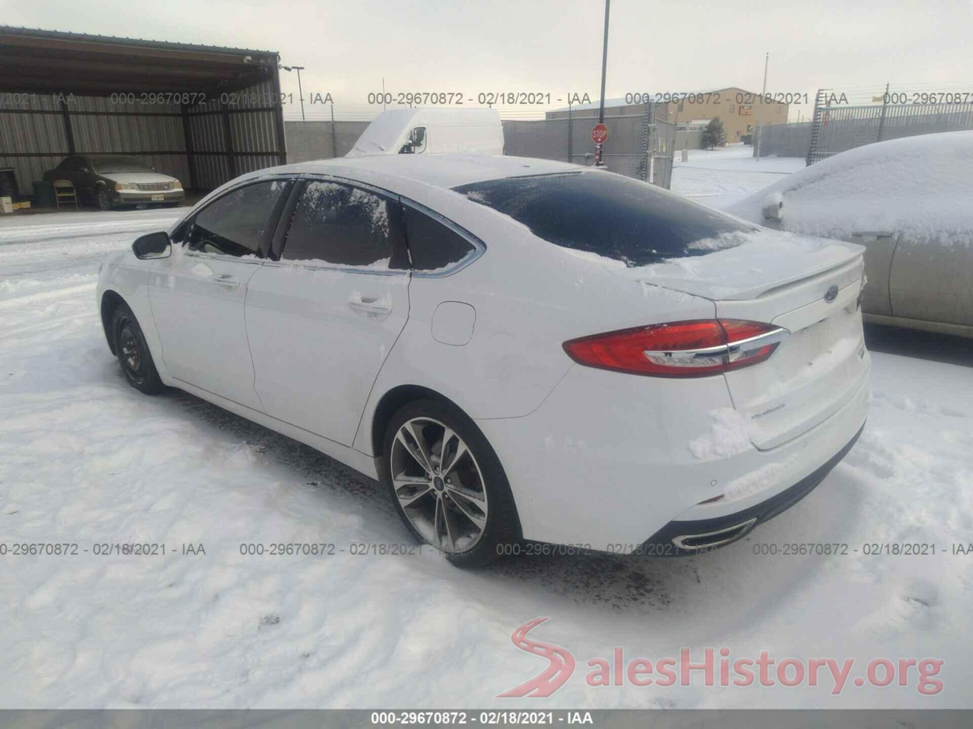 3FA6P0D90KR106844 2019 FORD FUSION