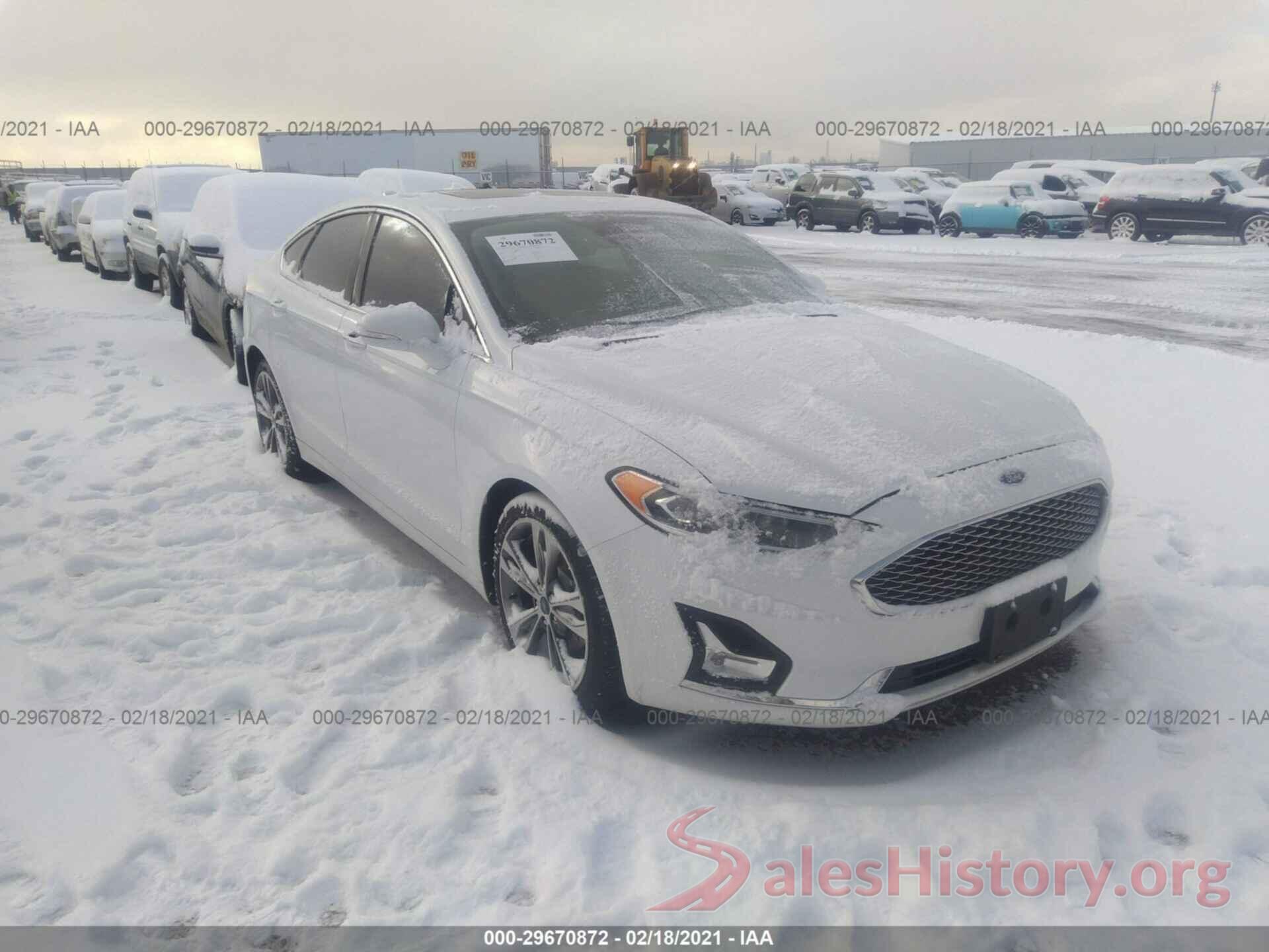 3FA6P0D90KR106844 2019 FORD FUSION