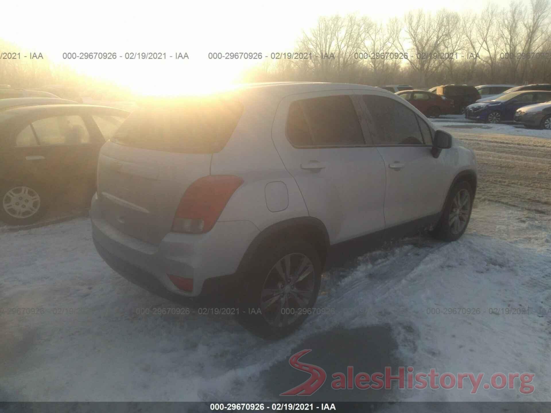 KL7CJKSB6JB699979 2018 CHEVROLET TRAX