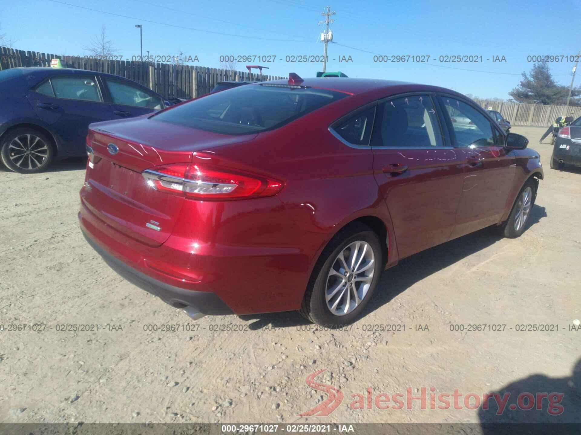 3FA6P0HD6KR247240 2019 FORD FUSION