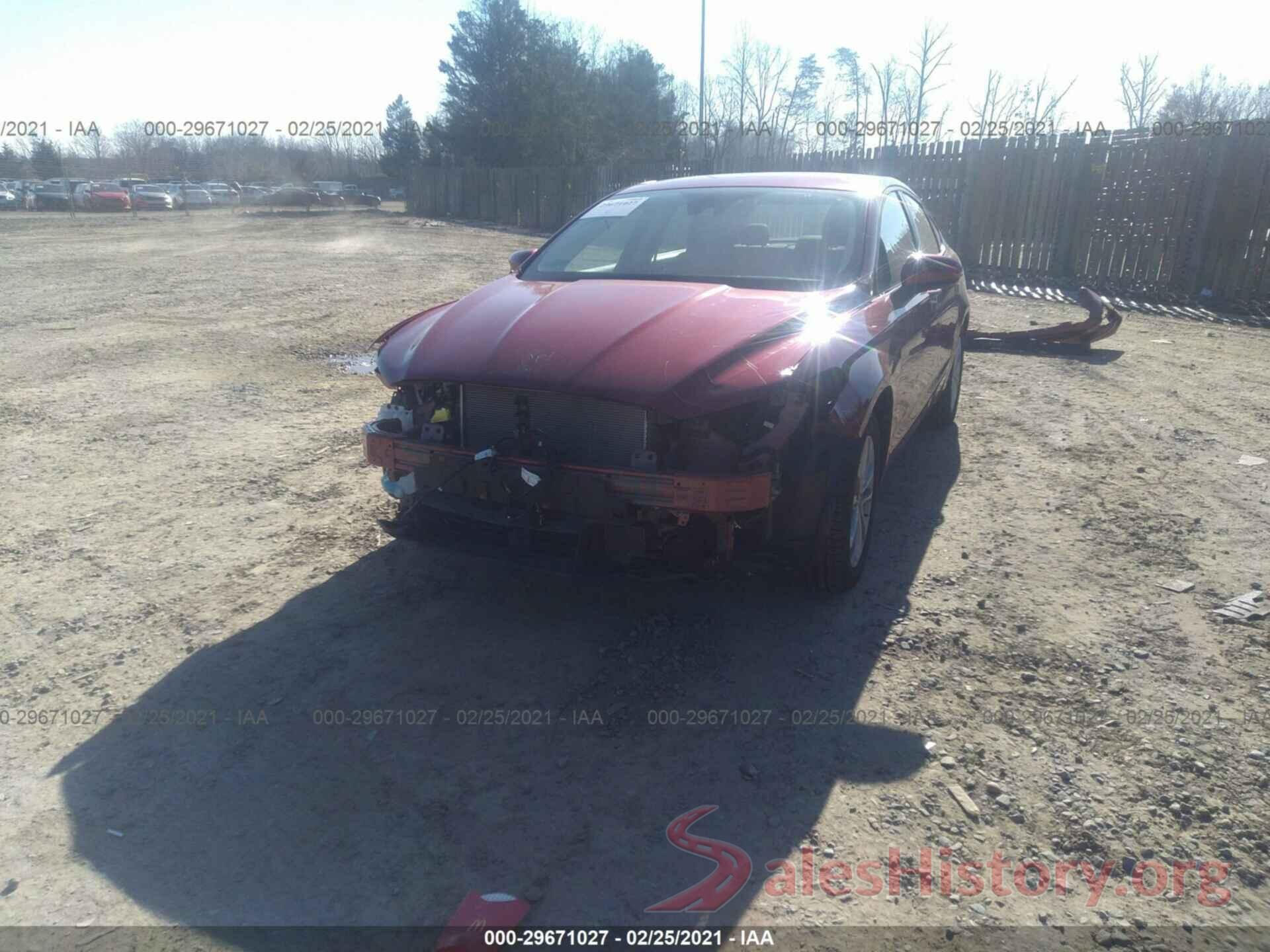 3FA6P0HD6KR247240 2019 FORD FUSION