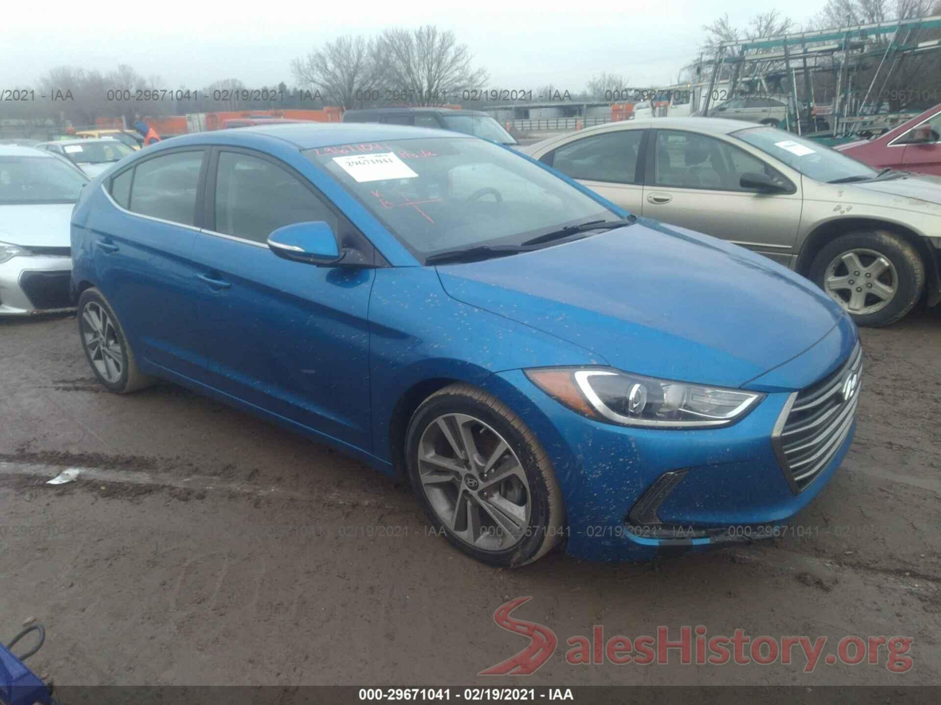 5NPD84LF7JH274396 2018 HYUNDAI ELANTRA