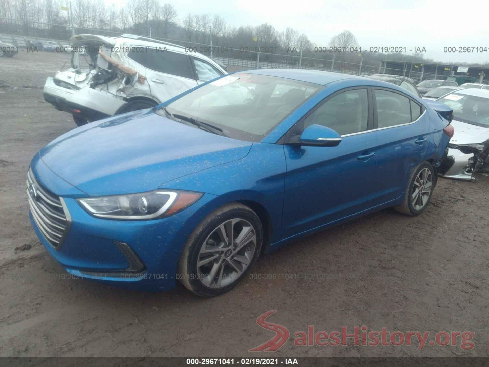 5NPD84LF7JH274396 2018 HYUNDAI ELANTRA