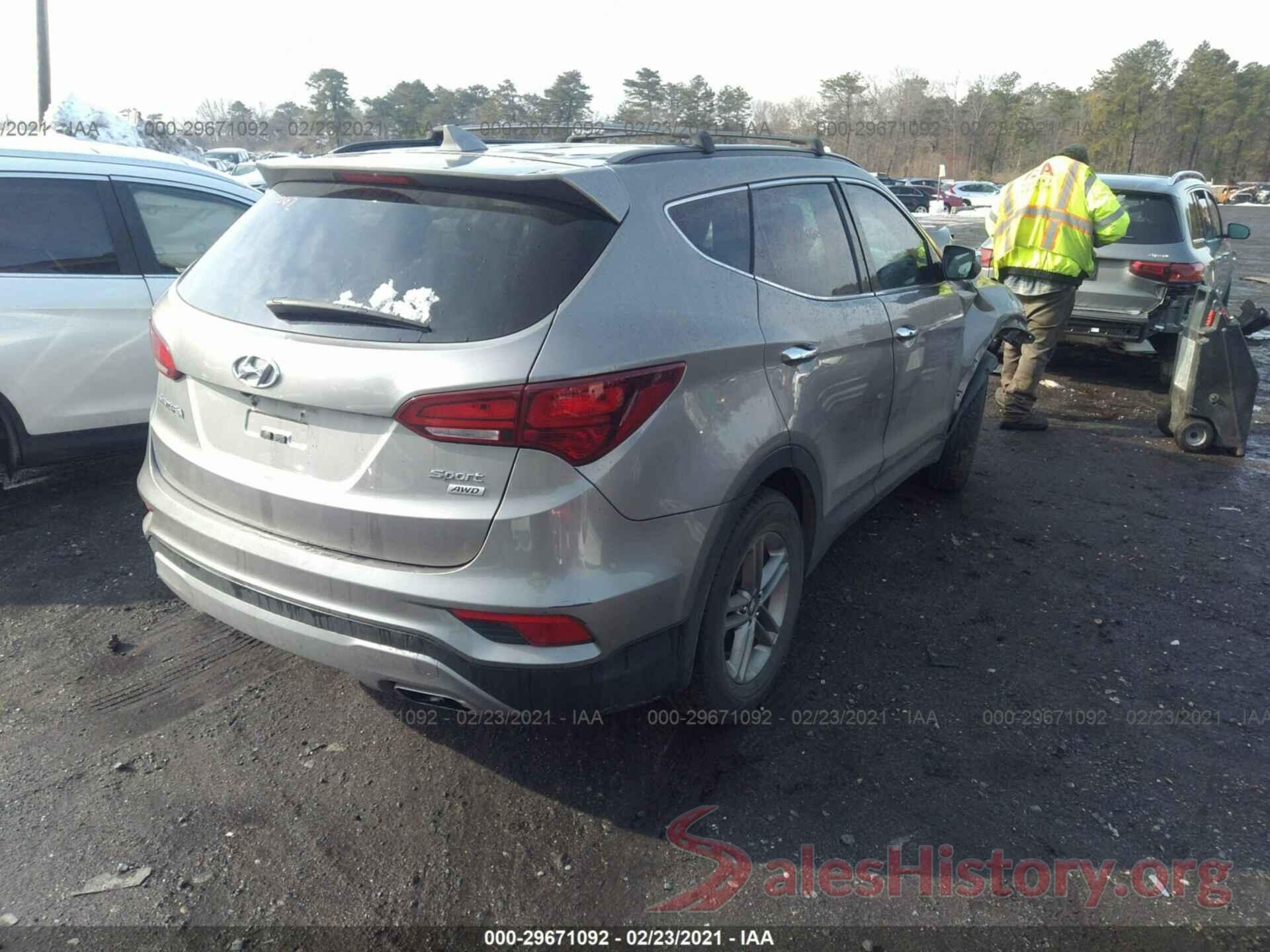 5XYZUDLB6HG388499 2017 HYUNDAI SANTA FE SPORT