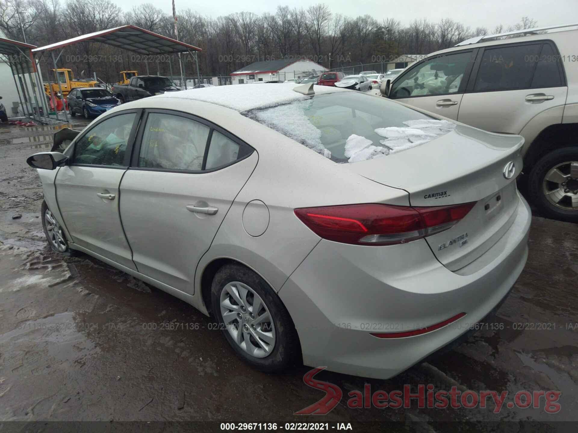 KMHD74LF2HU210202 2017 HYUNDAI ELANTRA