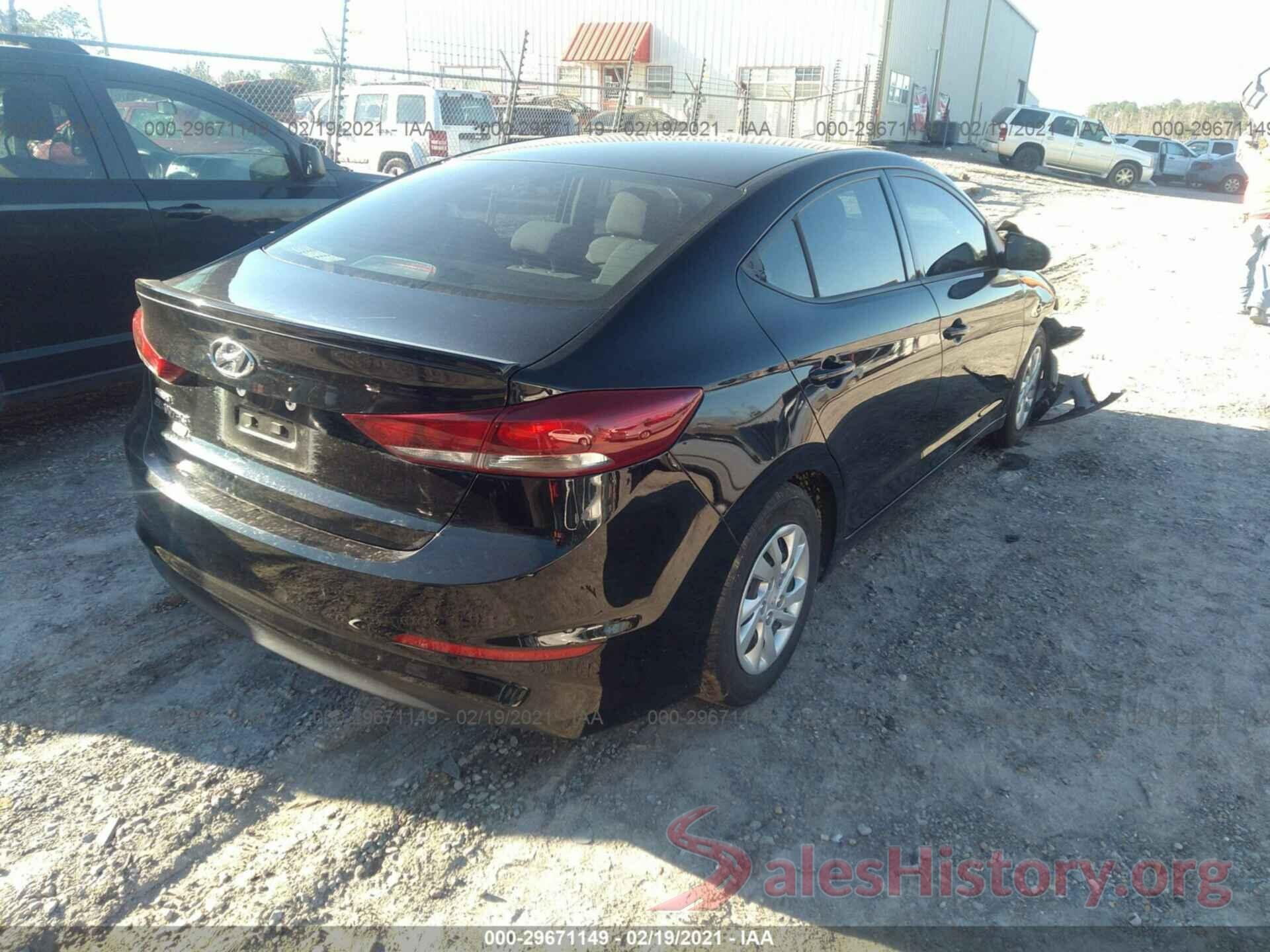 5NPD74LF4JH299940 2018 HYUNDAI ELANTRA