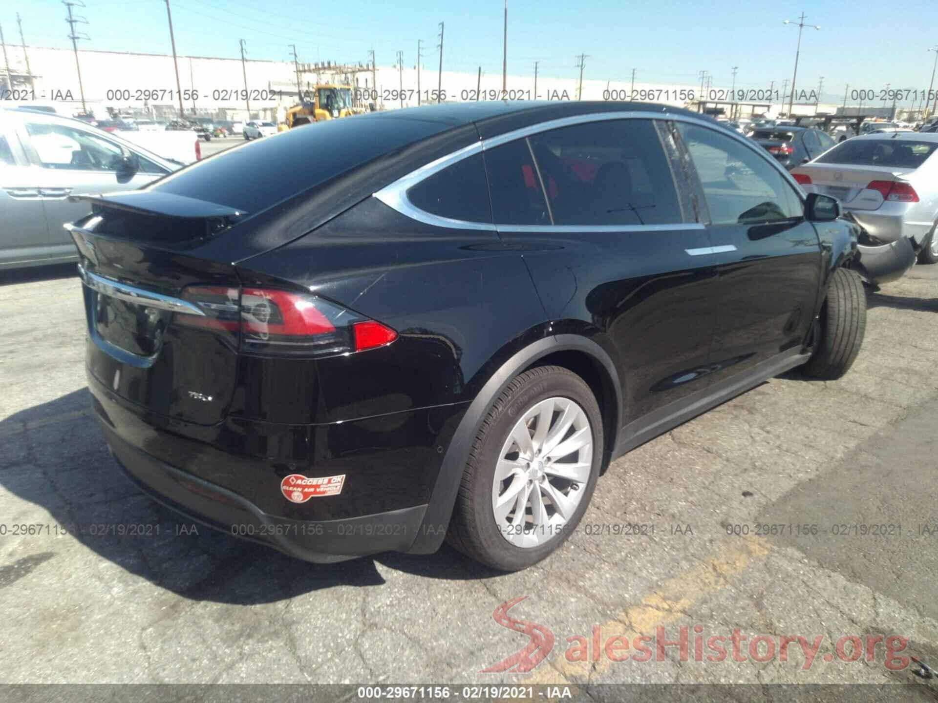 5YJXCDE24JF089579 2018 TESLA MODEL X