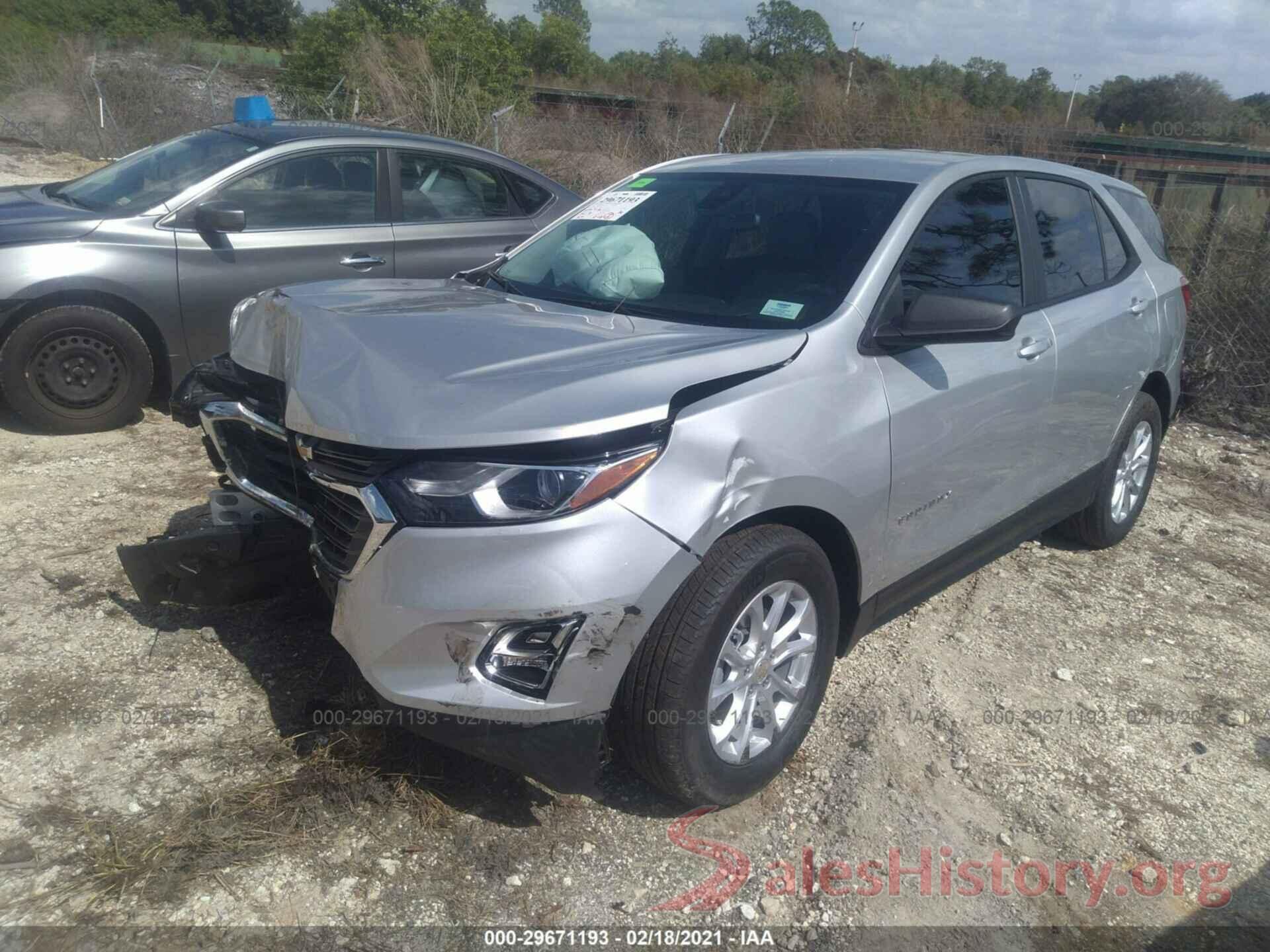 3GNAXHEV7MS110682 2021 CHEVROLET EQUINOX