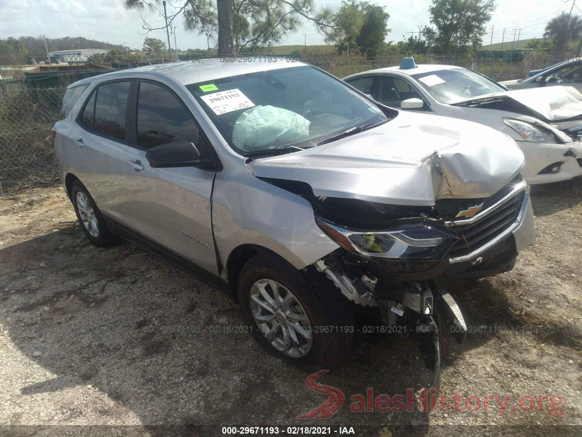 3GNAXHEV7MS110682 2021 CHEVROLET EQUINOX