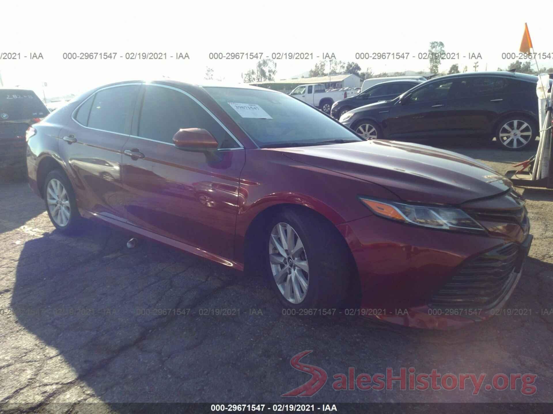 4T1B11HK9KU716274 2019 TOYOTA CAMRY