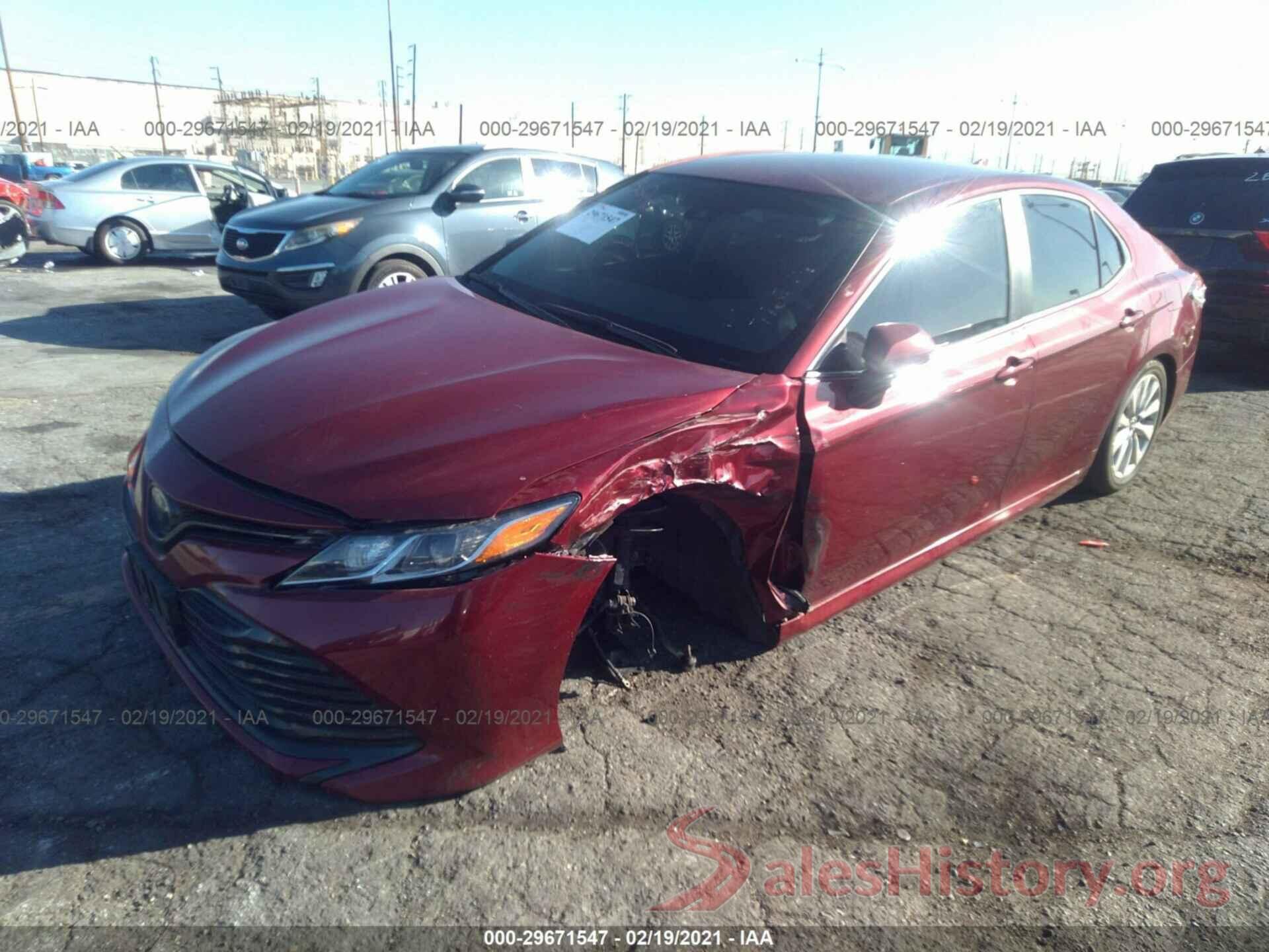 4T1B11HK9KU716274 2019 TOYOTA CAMRY