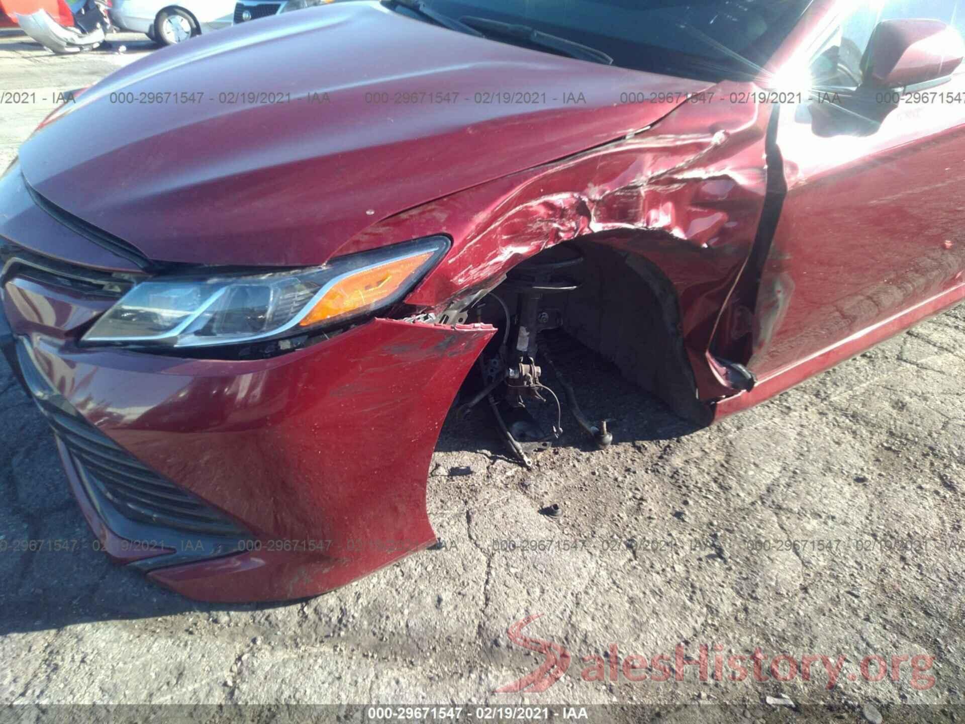 4T1B11HK9KU716274 2019 TOYOTA CAMRY