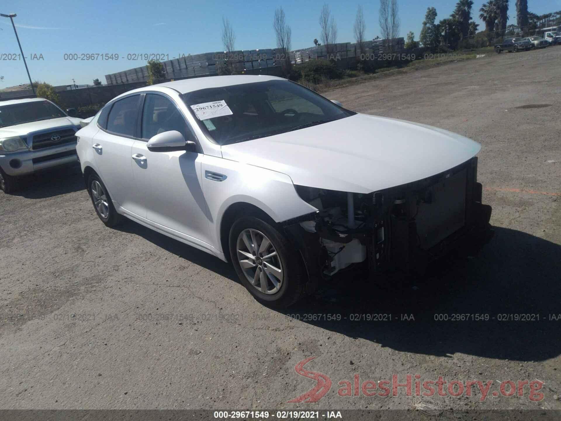 KNAGT4L36J5198376 2018 KIA OPTIMA