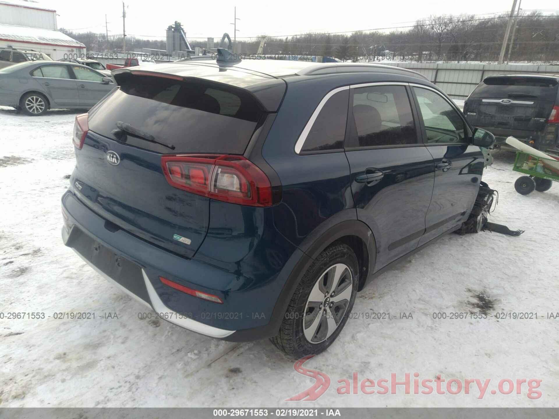 KNDCB3LC6K5241291 2019 KIA NIRO