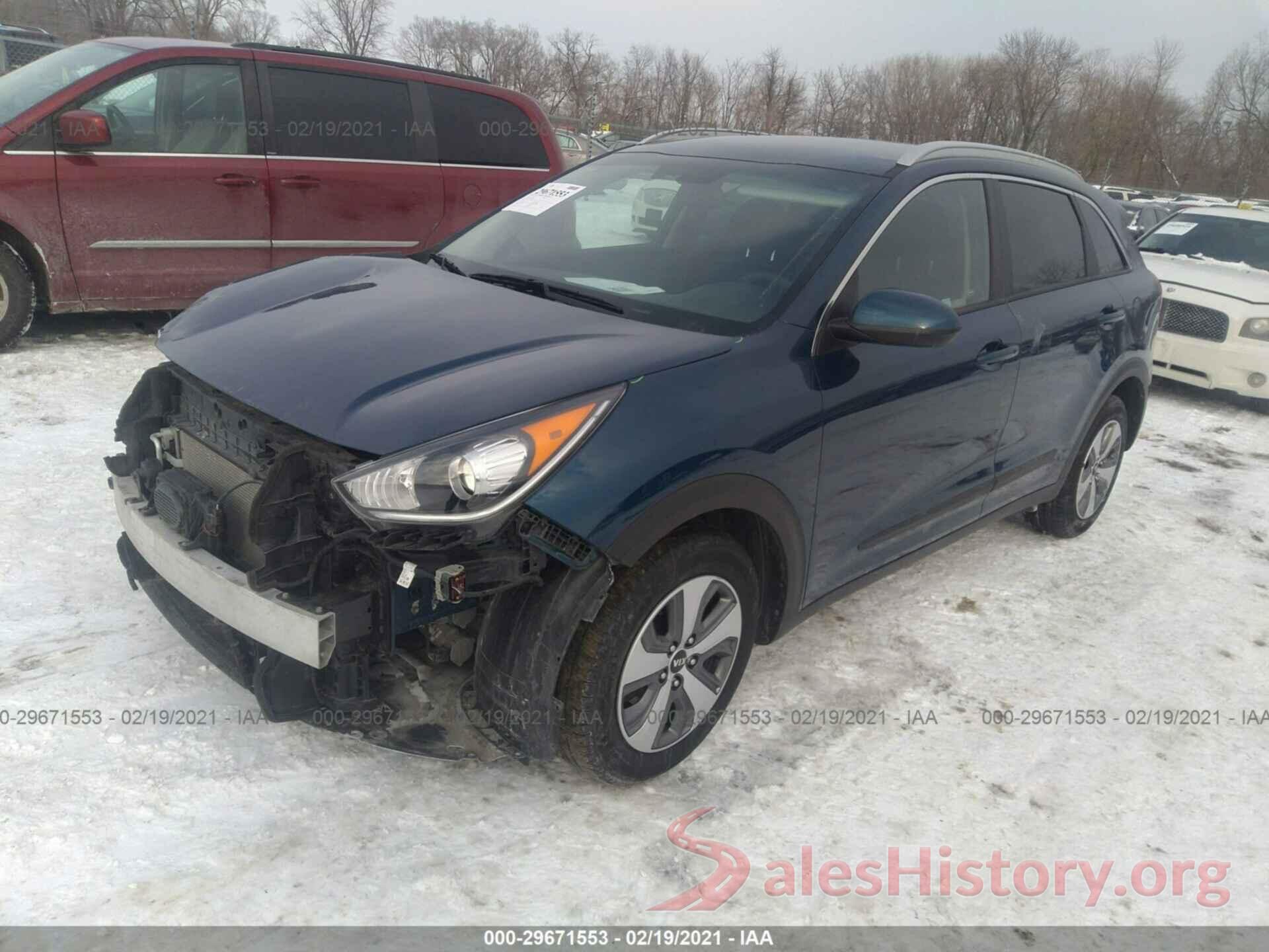 KNDCB3LC6K5241291 2019 KIA NIRO