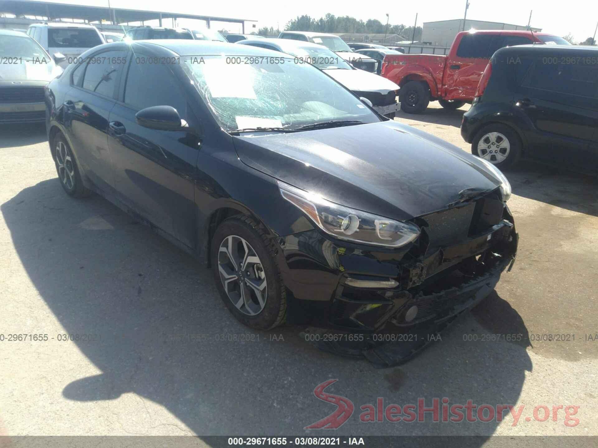 3KPF24AD6LE188211 2020 KIA FORTE