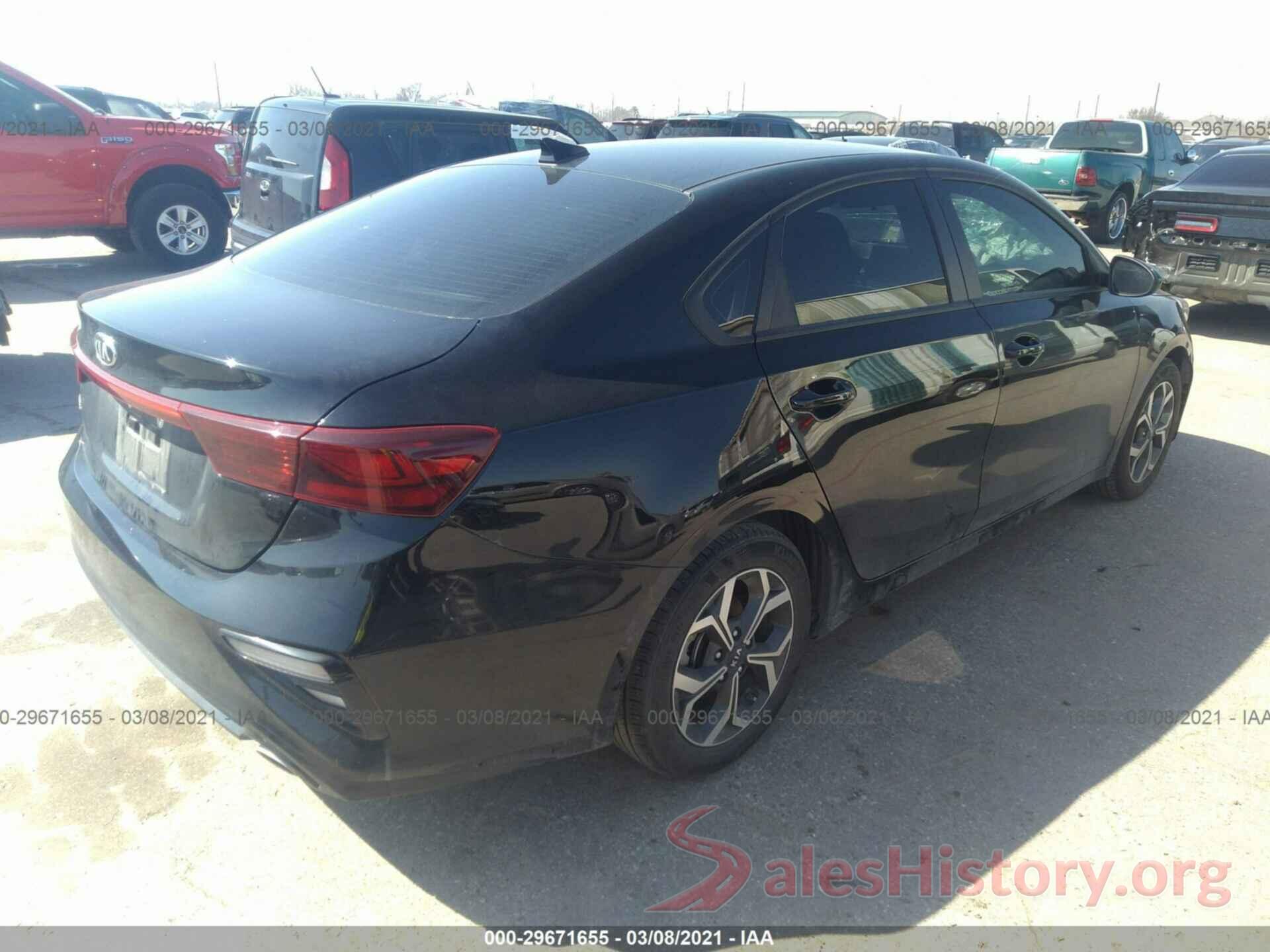 3KPF24AD6LE188211 2020 KIA FORTE