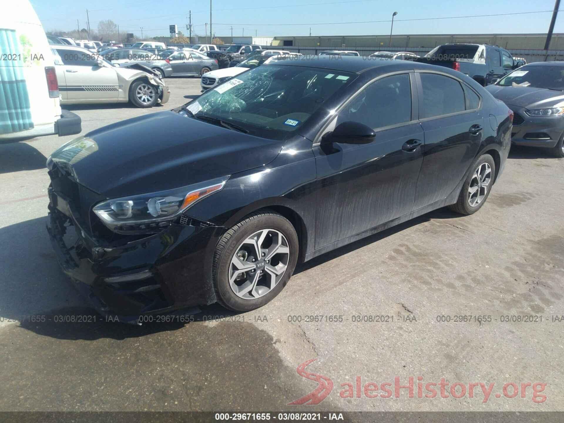 3KPF24AD6LE188211 2020 KIA FORTE