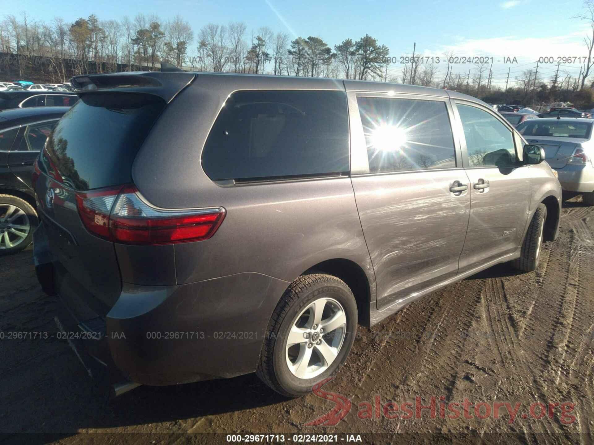 5TDZZ3DC3LS065705 2020 TOYOTA SIENNA