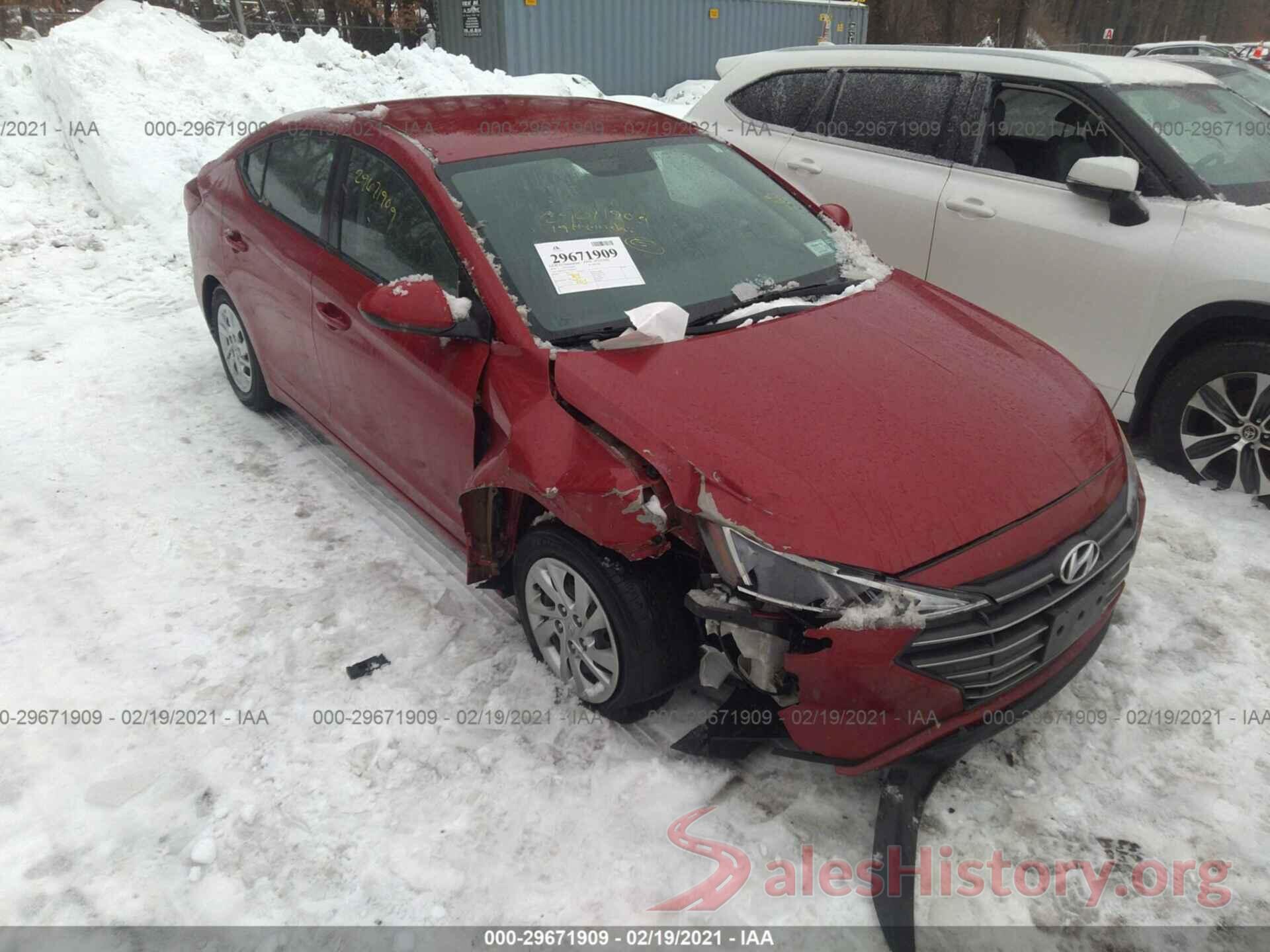 KMHD74LF5KU849021 2019 HYUNDAI ELANTRA