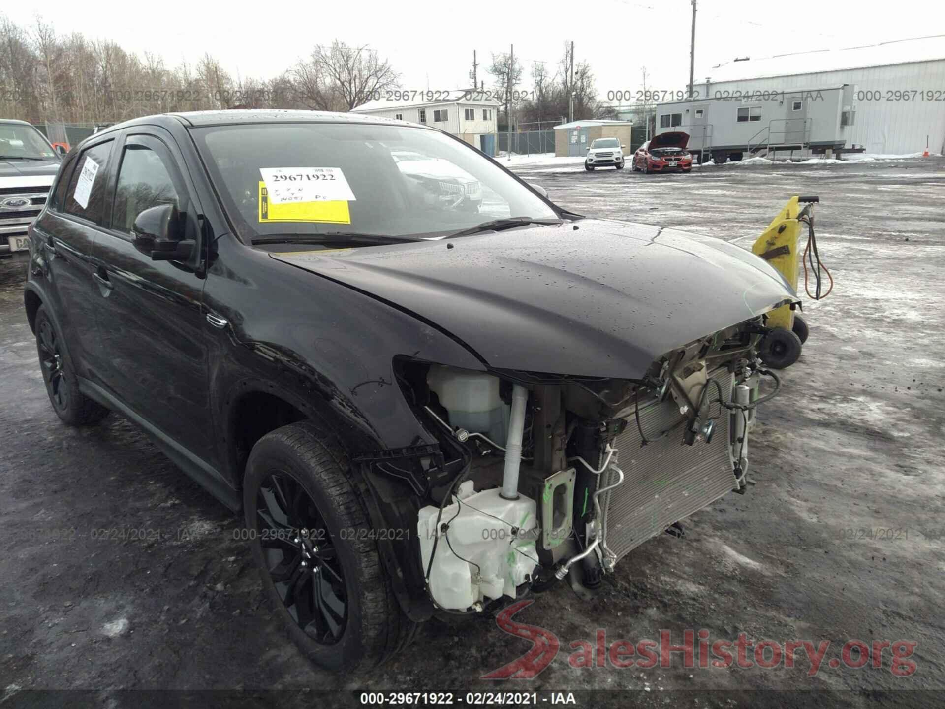 JA4AR3AU7JU010932 2018 MITSUBISHI OUTLANDER SPORT