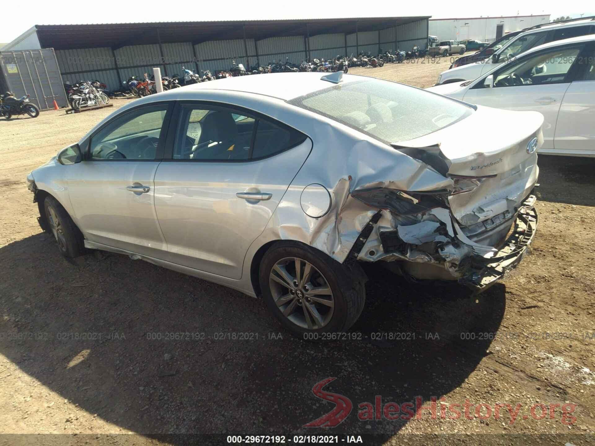 5NPD84LF6JH308702 2018 HYUNDAI ELANTRA