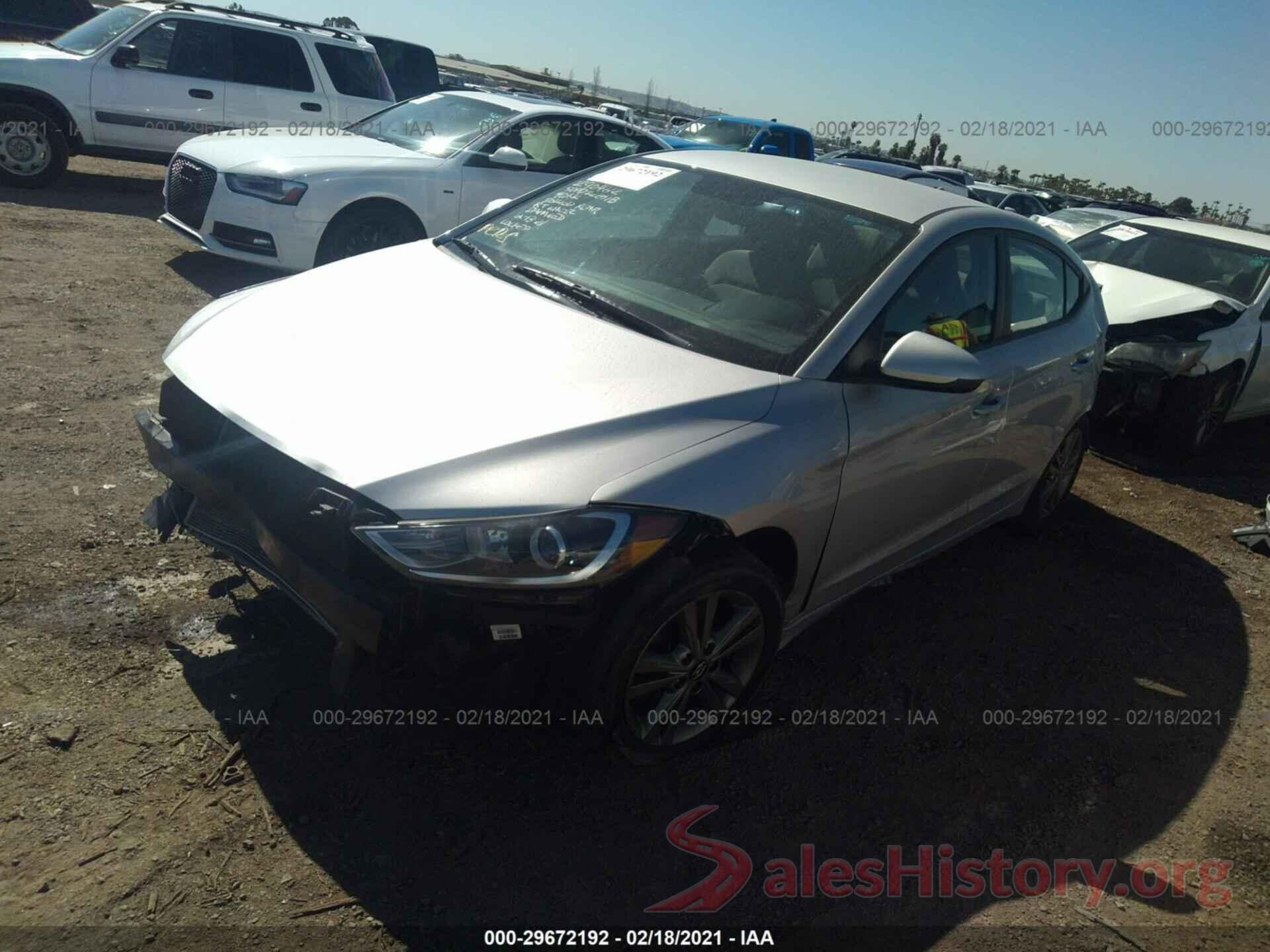 5NPD84LF6JH308702 2018 HYUNDAI ELANTRA