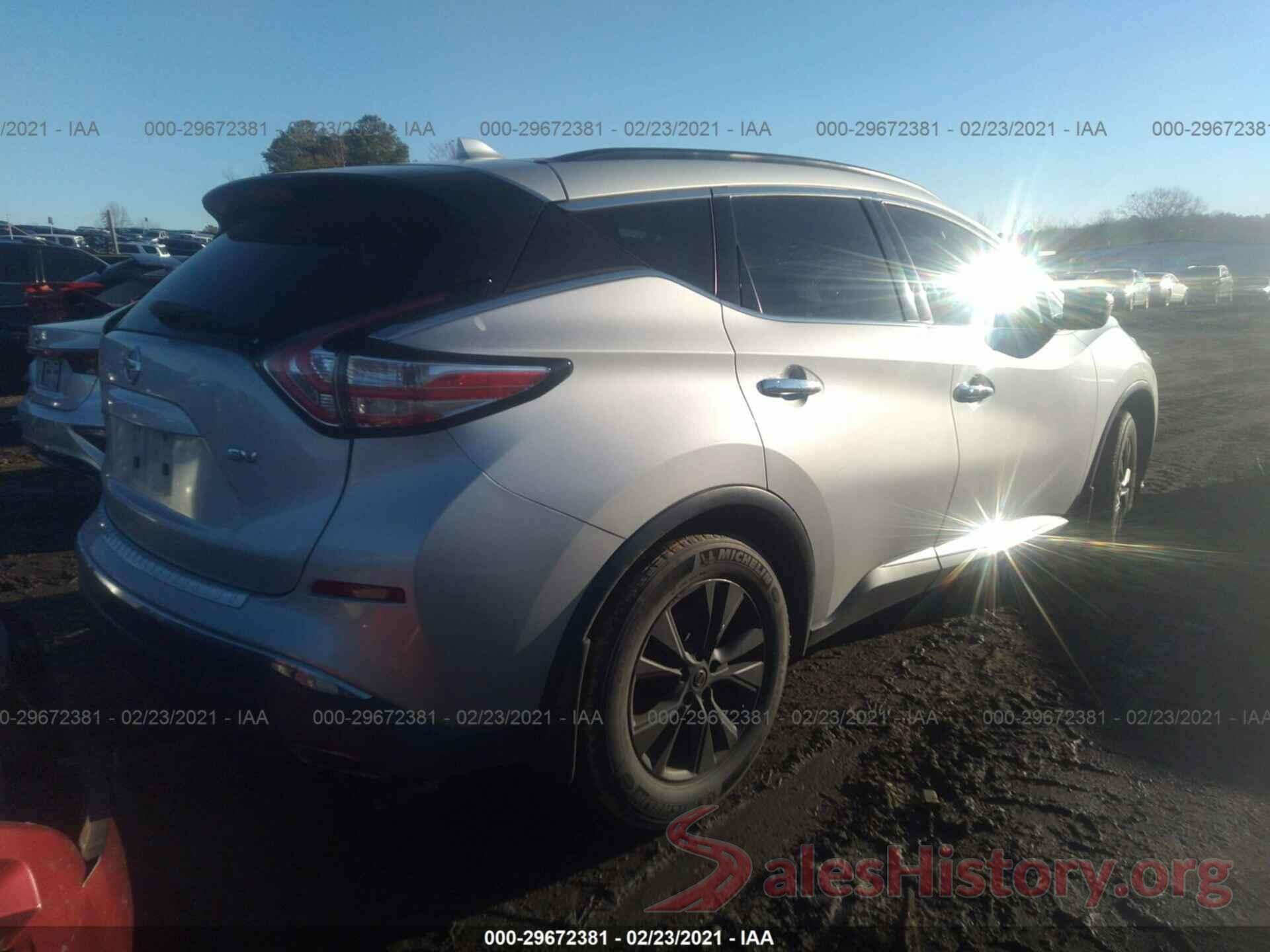 5N1AZ2MG9HN106843 2017 NISSAN MURANO