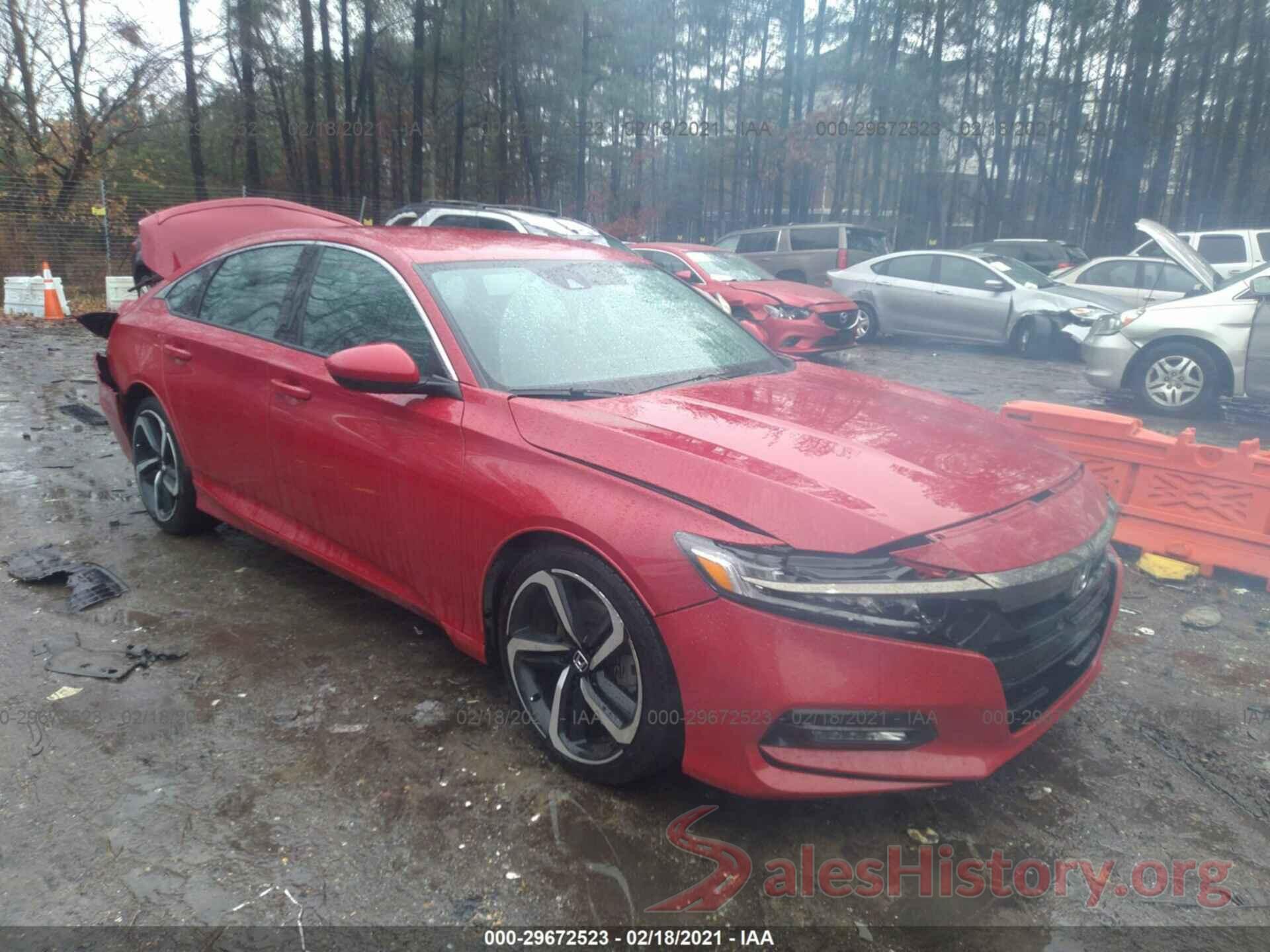 1HGCV1F35JA073559 2018 HONDA ACCORD SEDAN