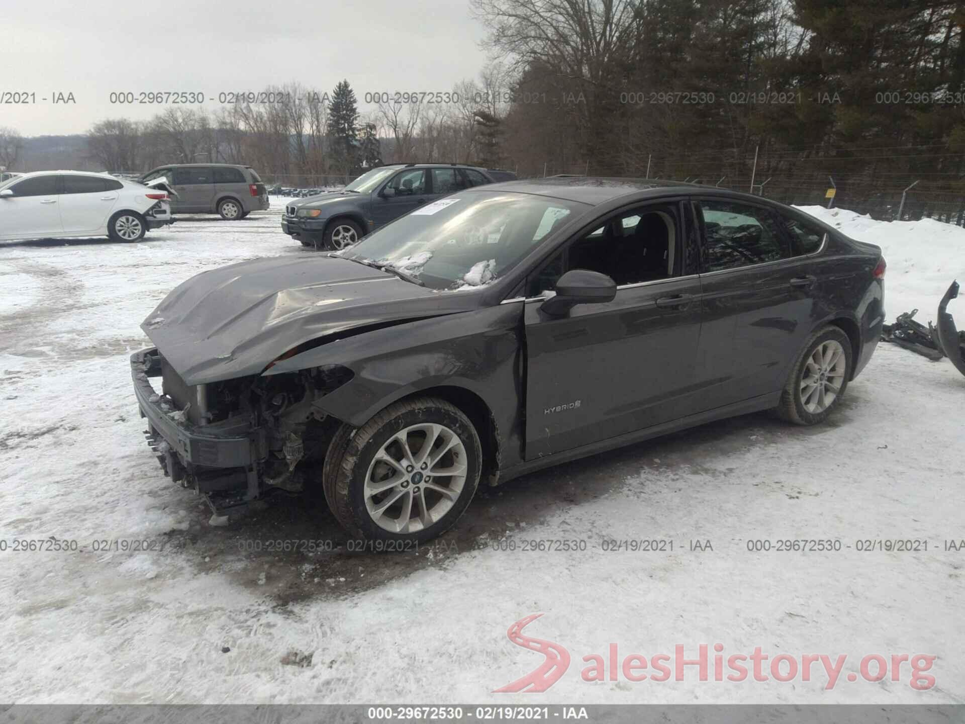 3FA6P0LU8KR281882 2019 FORD FUSION HYBRID