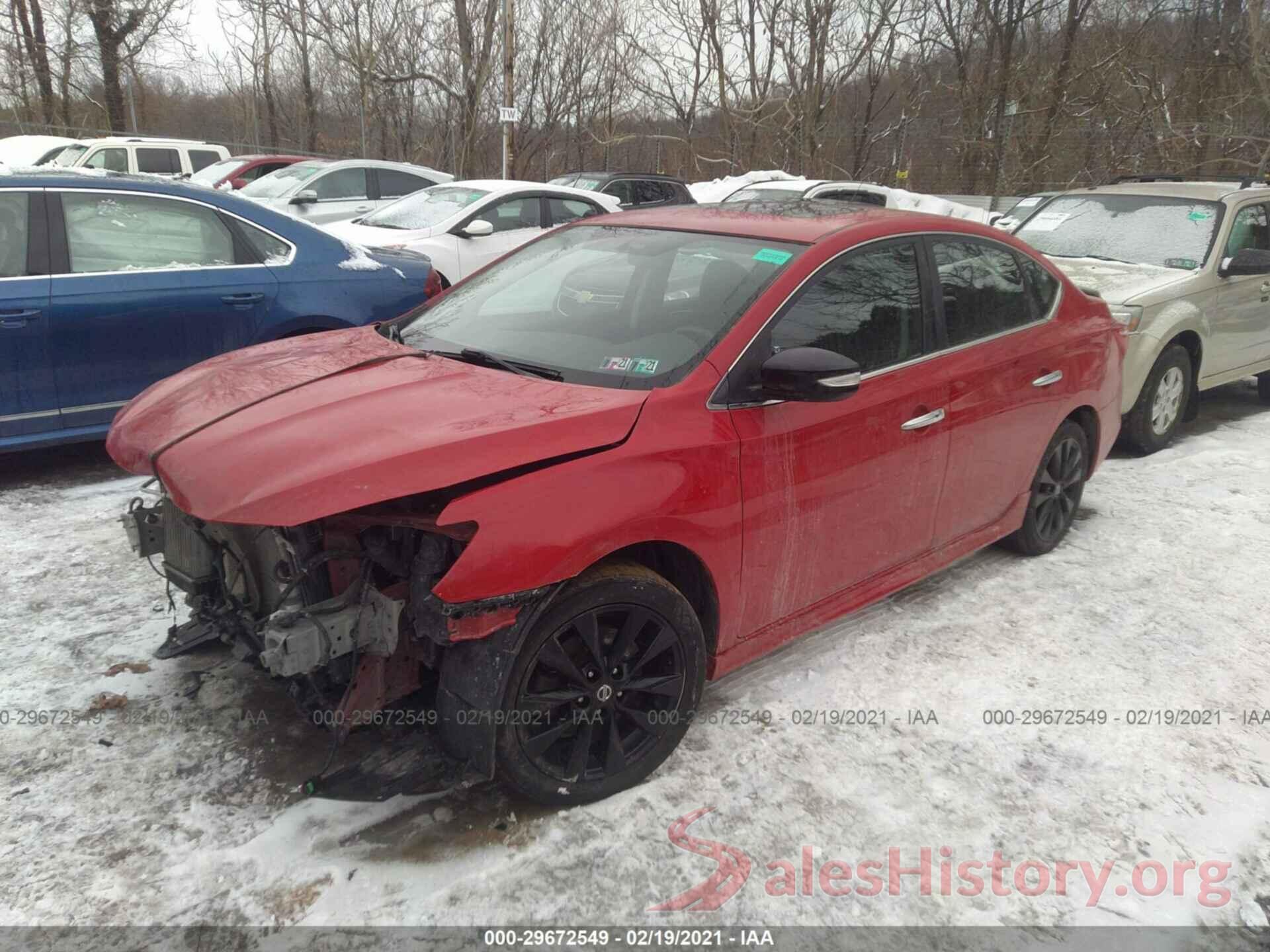 3N1CB7AP4HY349453 2017 NISSAN SENTRA