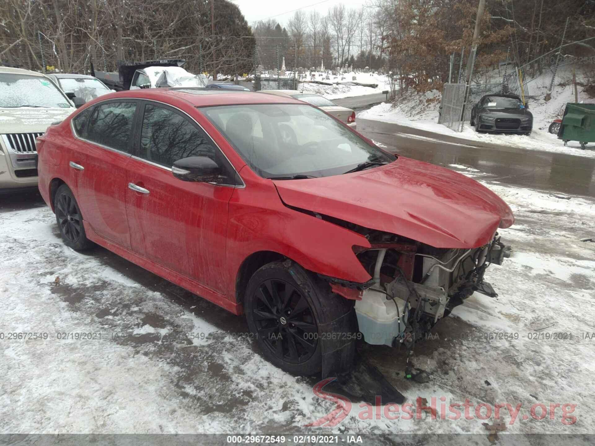 3N1CB7AP4HY349453 2017 NISSAN SENTRA