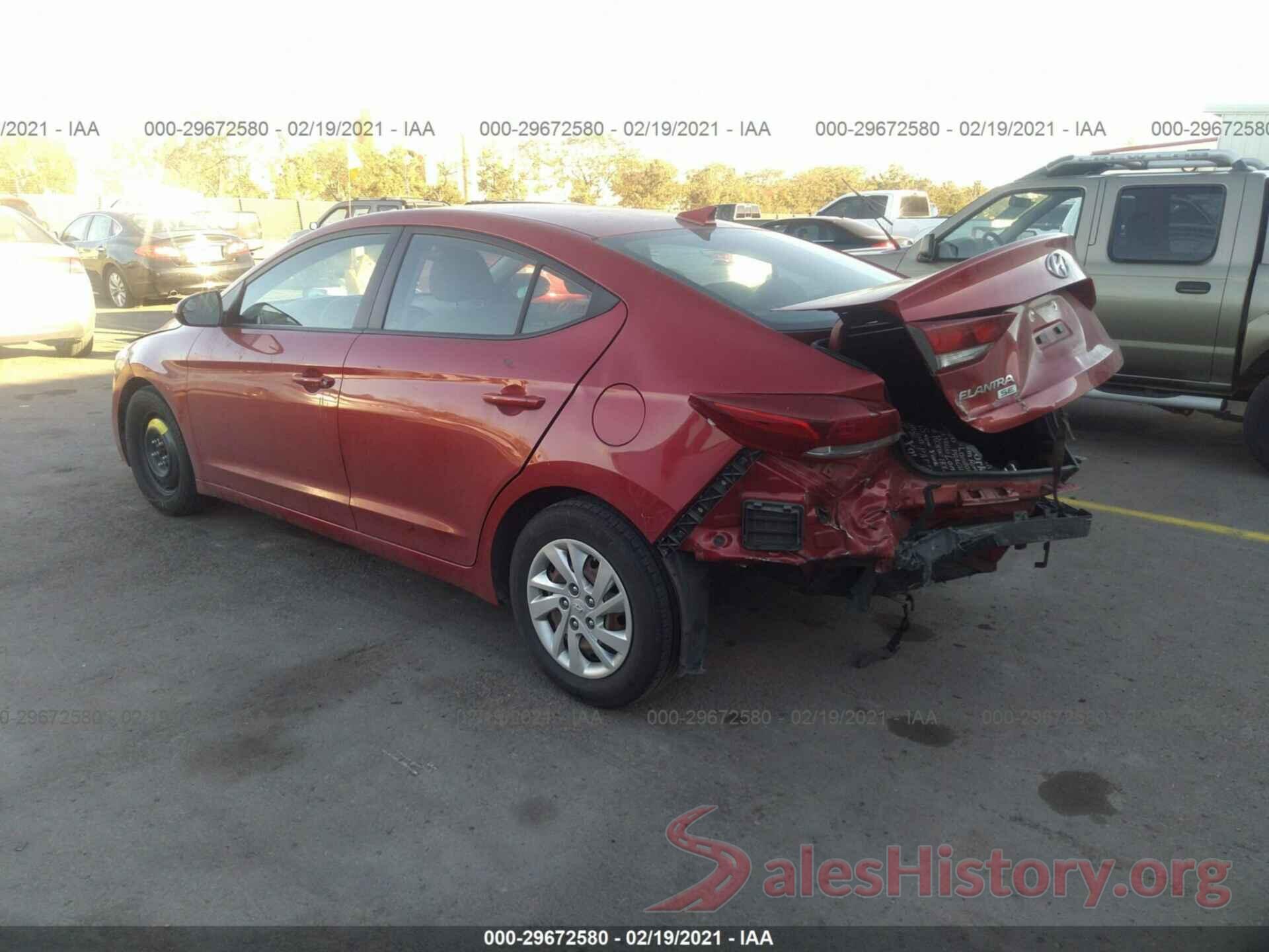 5NPD74LF9HH178475 2017 HYUNDAI ELANTRA