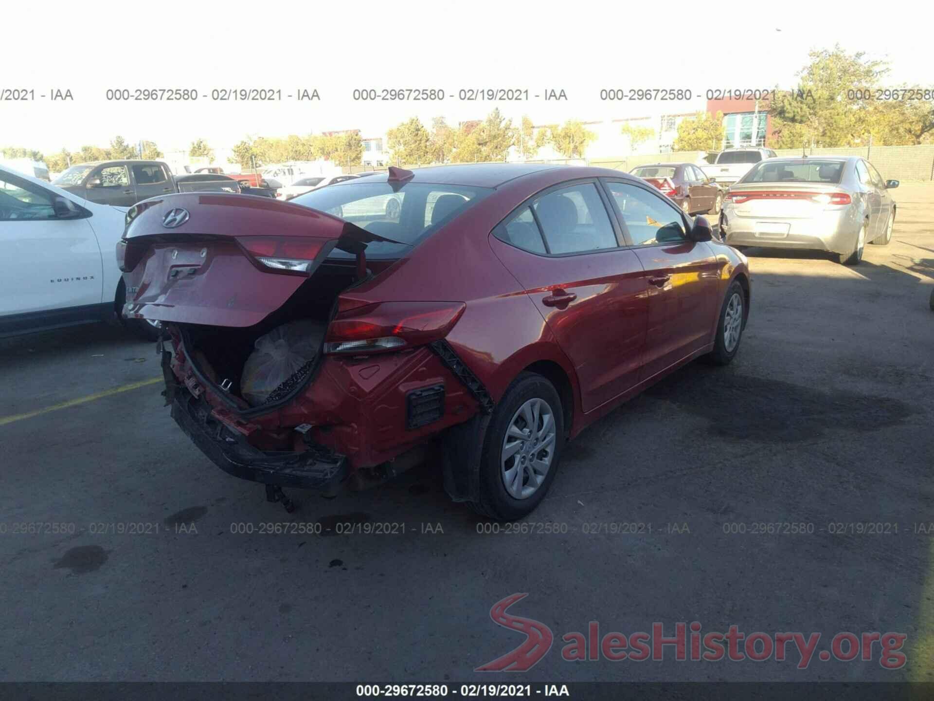 5NPD74LF9HH178475 2017 HYUNDAI ELANTRA