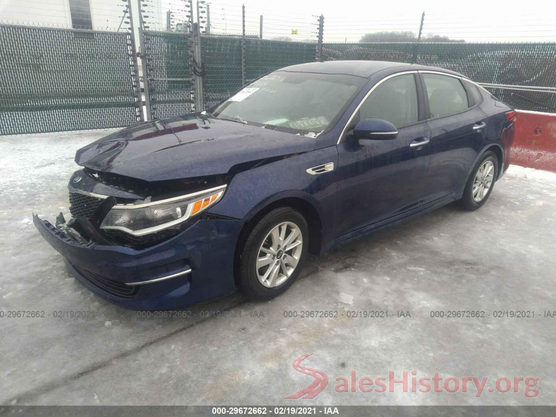 5XXGT4L36GG003030 2016 KIA OPTIMA