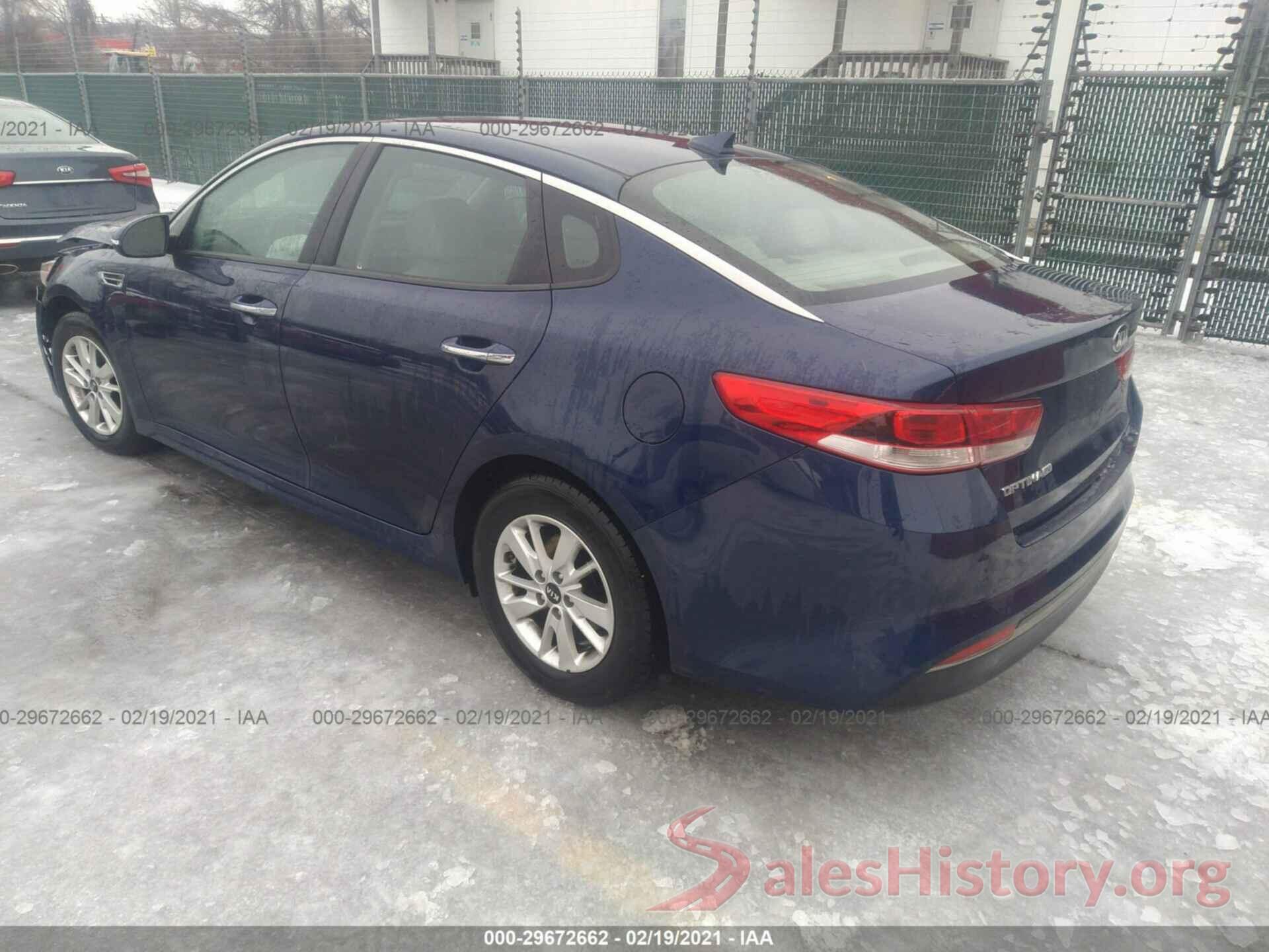 5XXGT4L36GG003030 2016 KIA OPTIMA