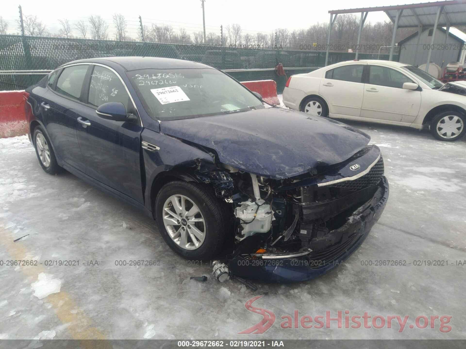 5XXGT4L36GG003030 2016 KIA OPTIMA