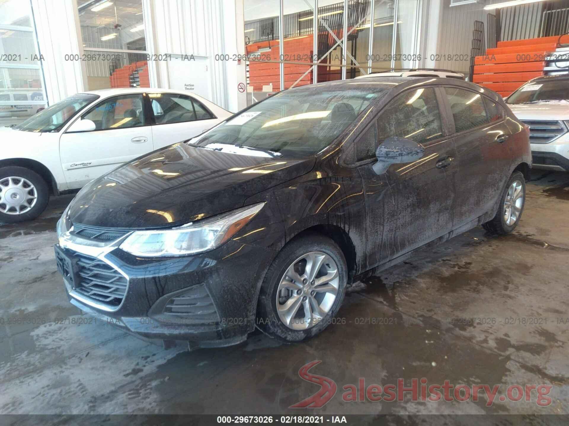 3G1BC6SM1KS555725 2019 CHEVROLET CRUZE