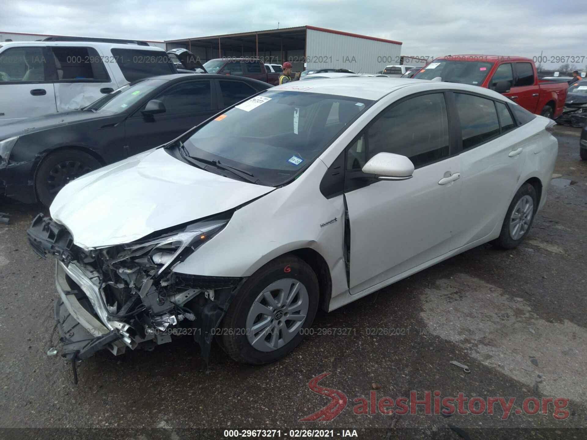 JTDKBRFU1G3523716 2016 TOYOTA PRIUS