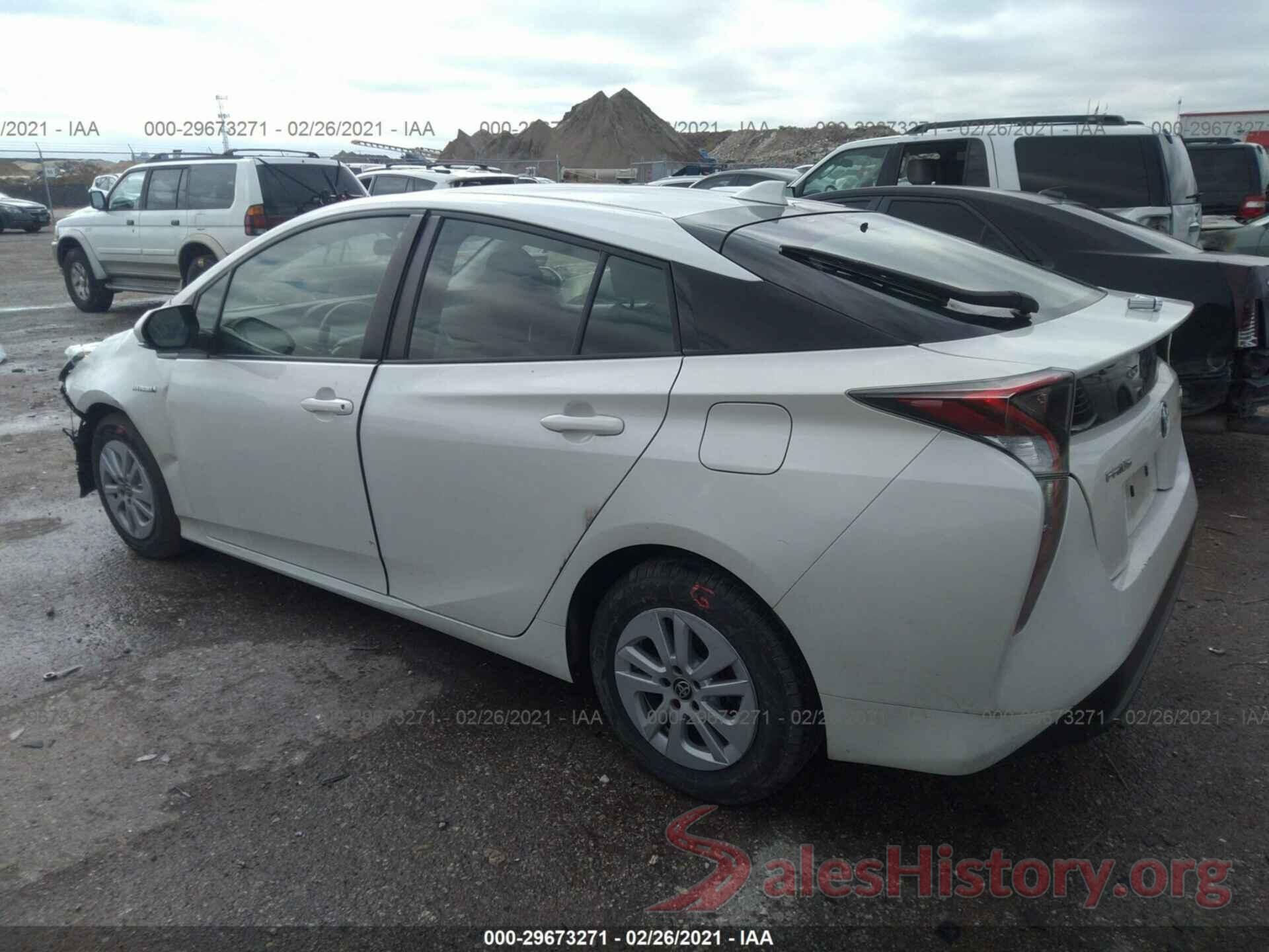 JTDKBRFU1G3523716 2016 TOYOTA PRIUS