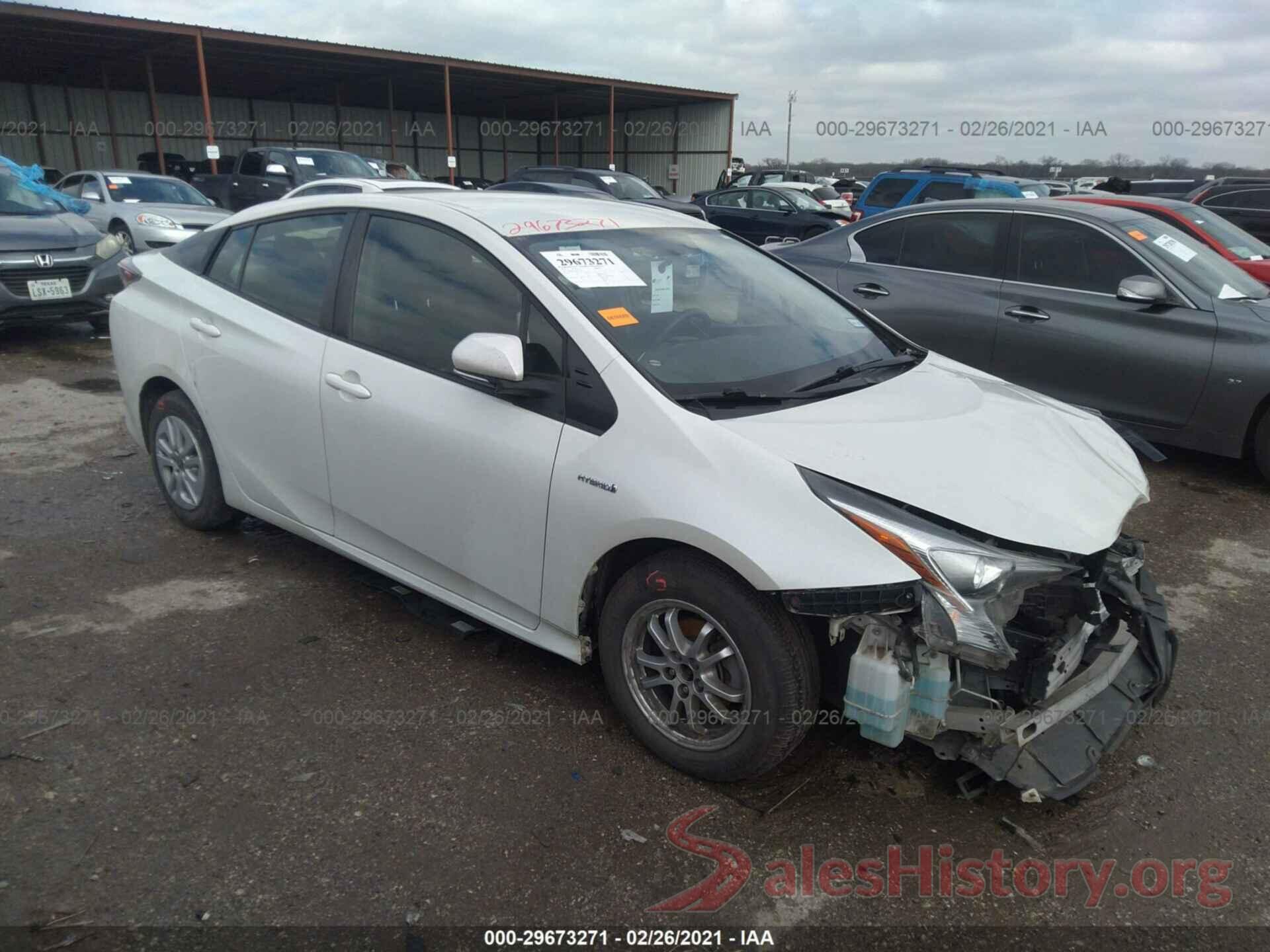 JTDKBRFU1G3523716 2016 TOYOTA PRIUS