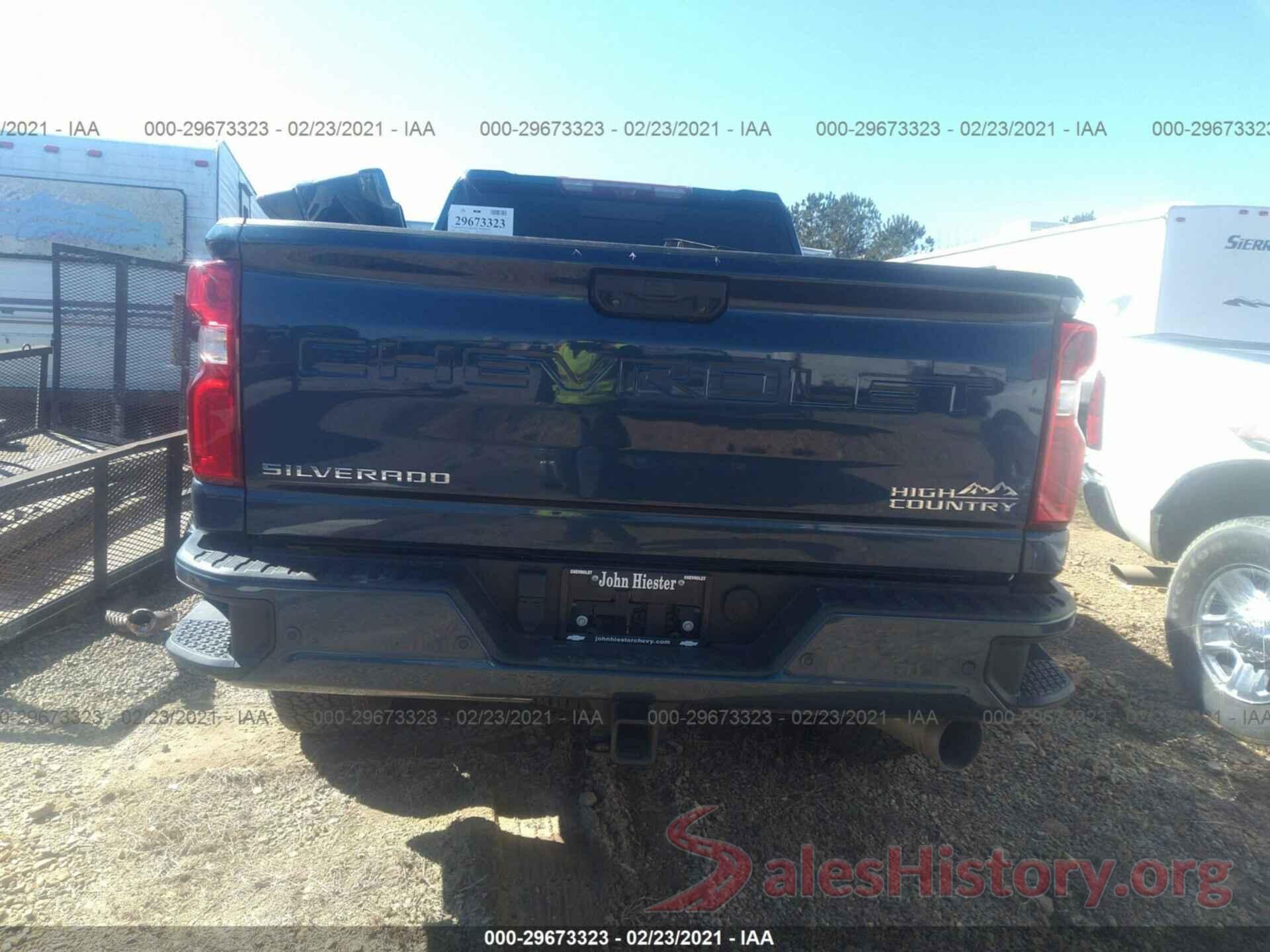 1GC4YREY4LF277300 2020 CHEVROLET SILVERADO 2500HD