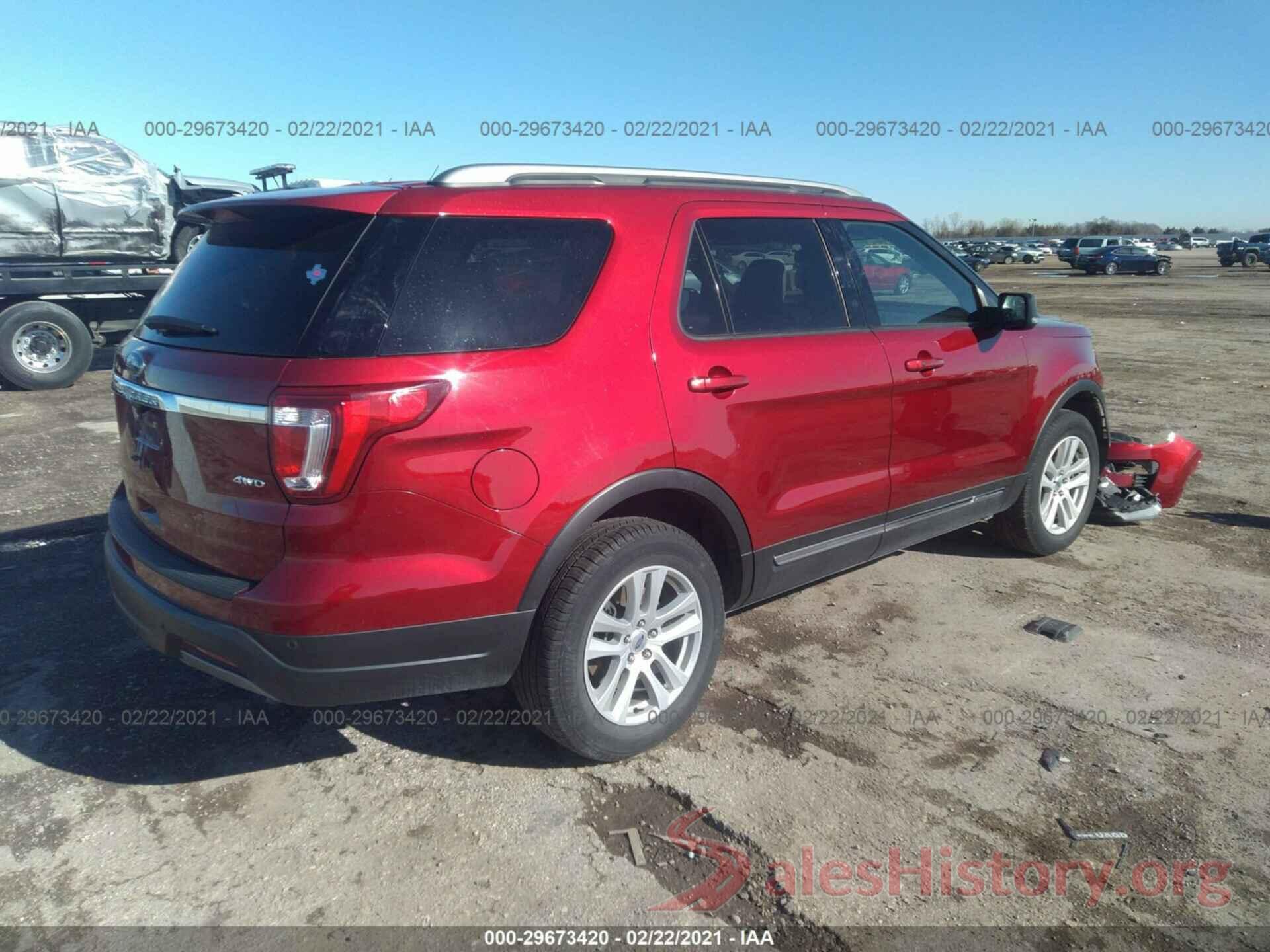 1FM5K8D83KGA40660 2019 FORD EXPLORER