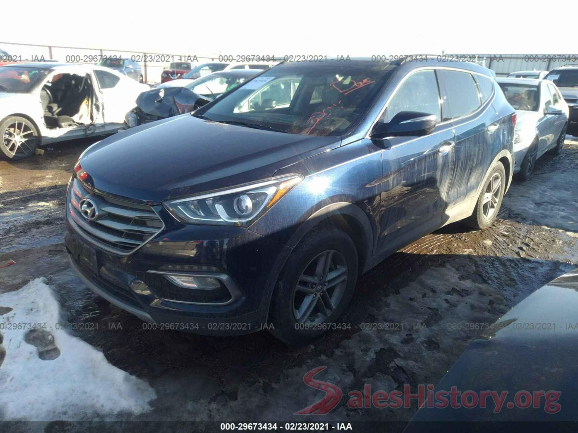 5XYZUDLB0HG397425 2017 HYUNDAI SANTA FE SPORT